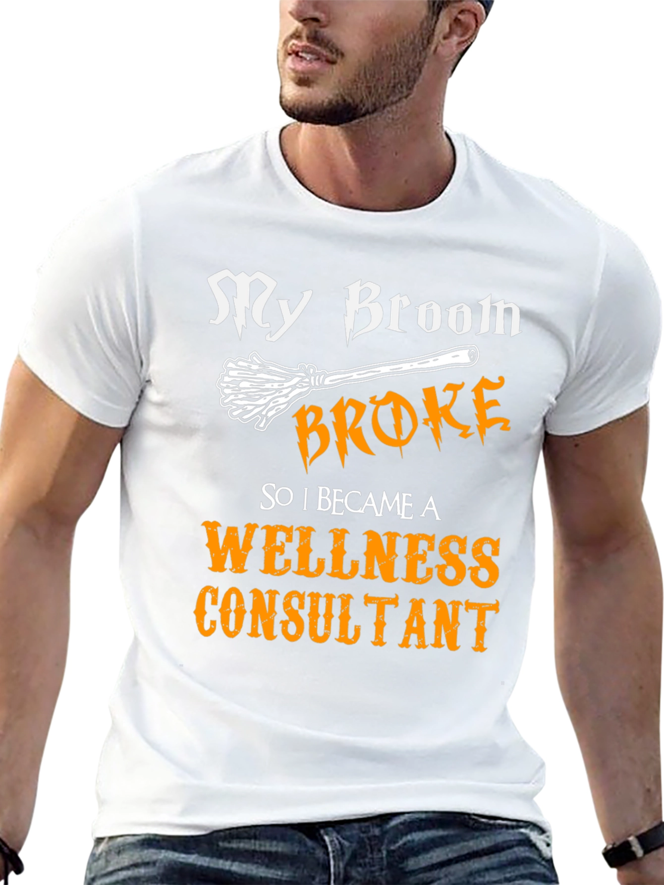 My Broom Broke Wellness Consultant T-Shirt