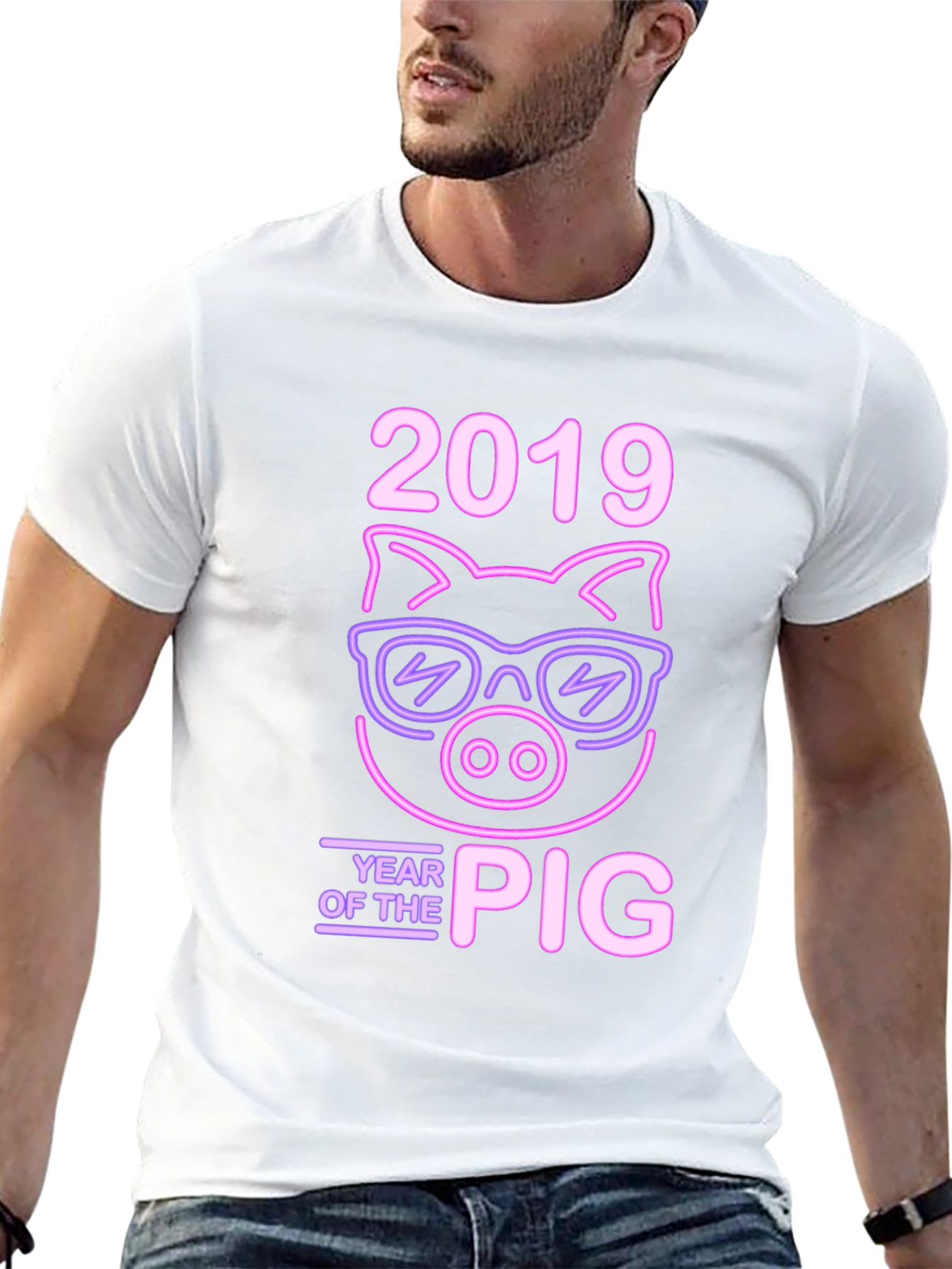 2019 Year of the Pig Graphic T-Shirt