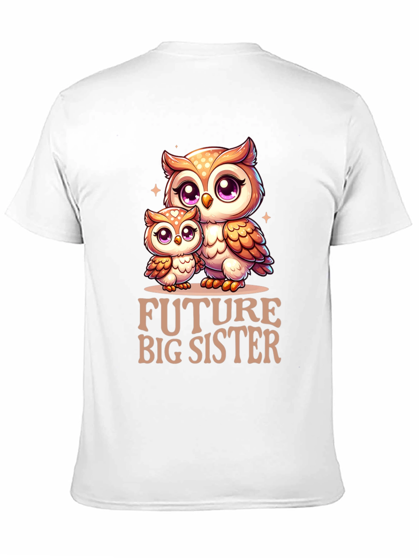Future Big Sister Owl T-Shirt