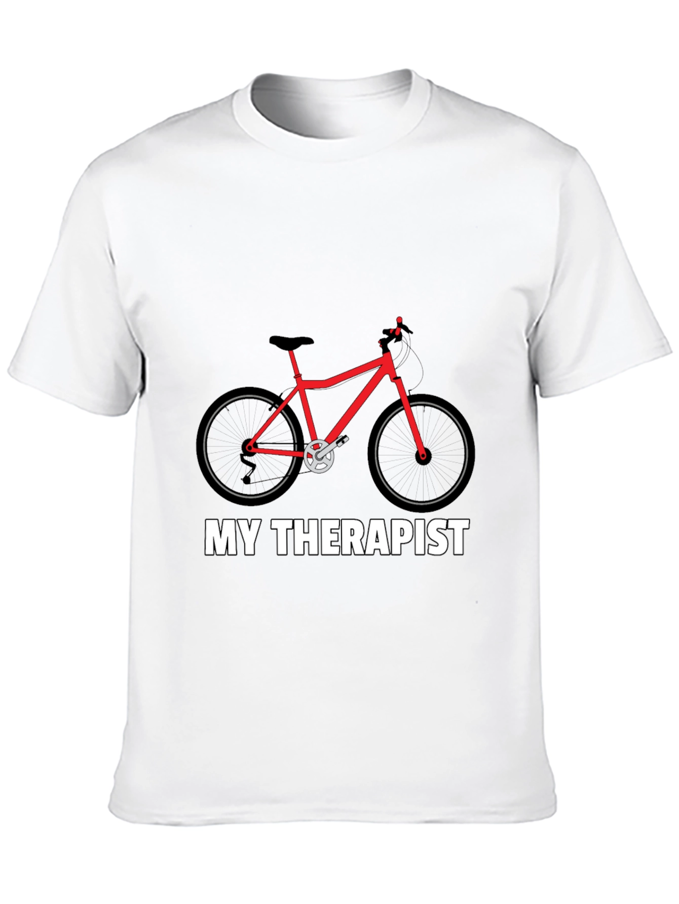 My Therapist Bike T-Shirt - Cycling Therapy Tee
