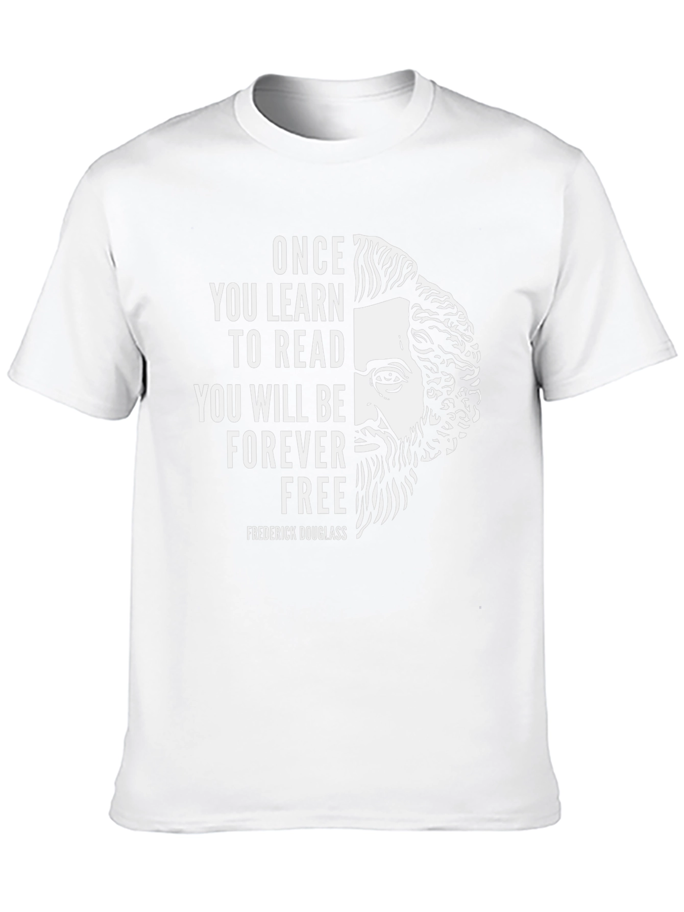 Frederick Douglass Forever Free Graphic T-Shirt