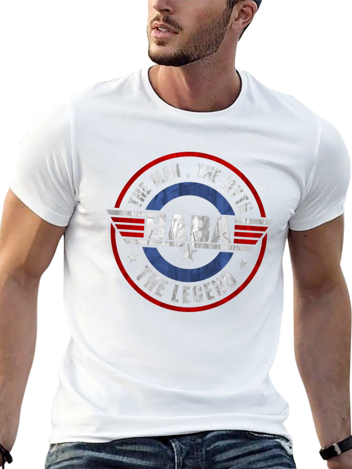 Baba T-Shirt: The Man The Myth The Legend