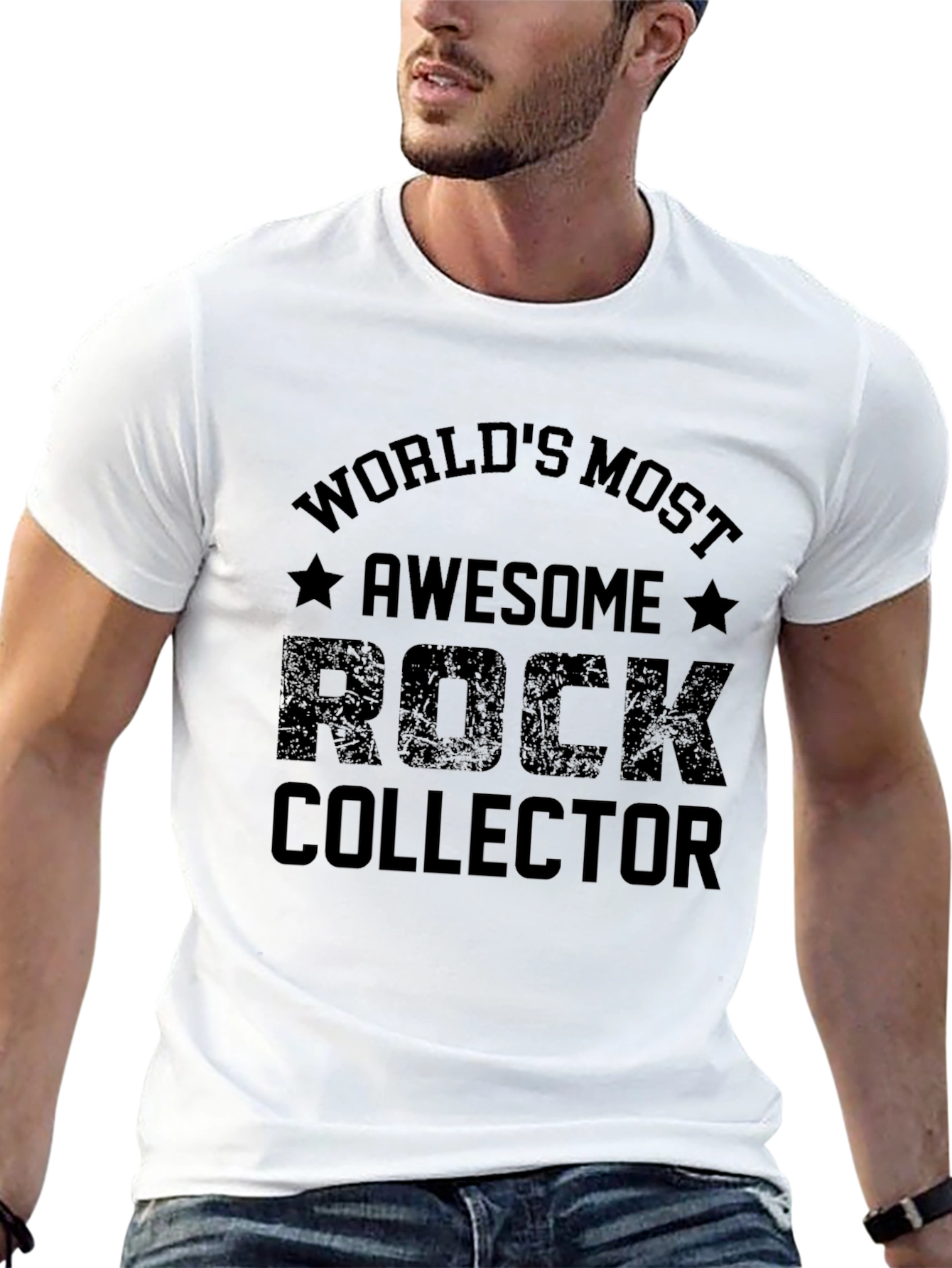 Worlds Most Awesome Rock Collector T-Shirt