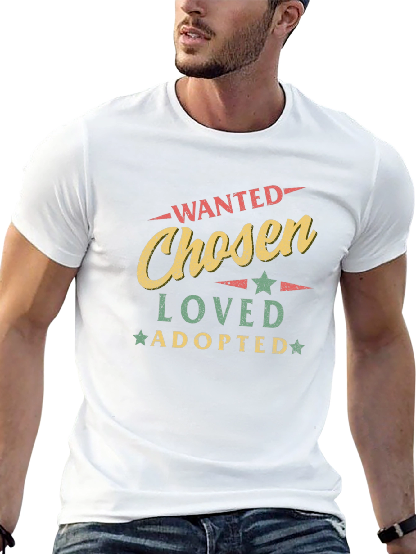 Chosen Loved Adopted Graphic Tee