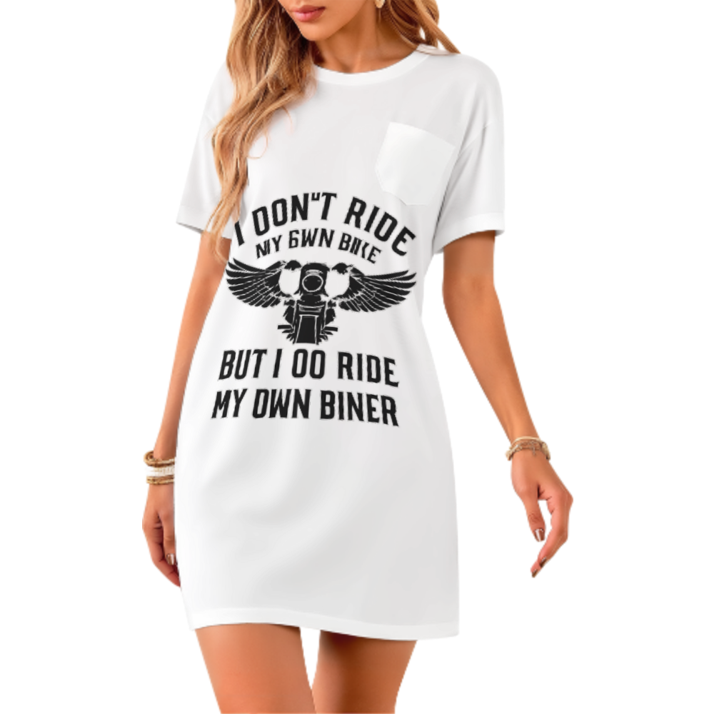 I Don’t Ride My Own Bike But I Do Ride My Own Biker | Motorcycle Lovers Graphic Tee(z1161)