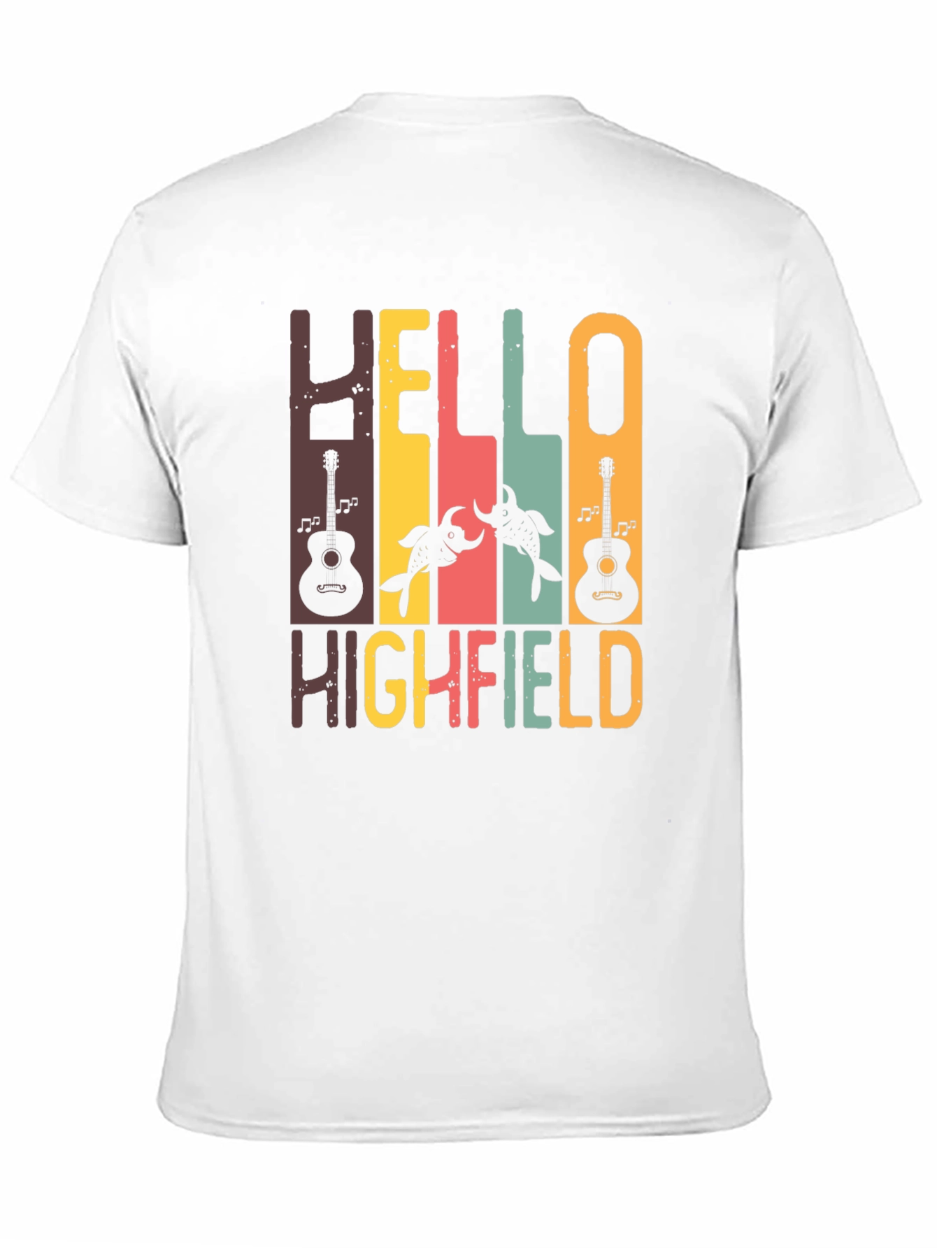 Hello Highfield Graphic T-Shirt - Music Festival Tee