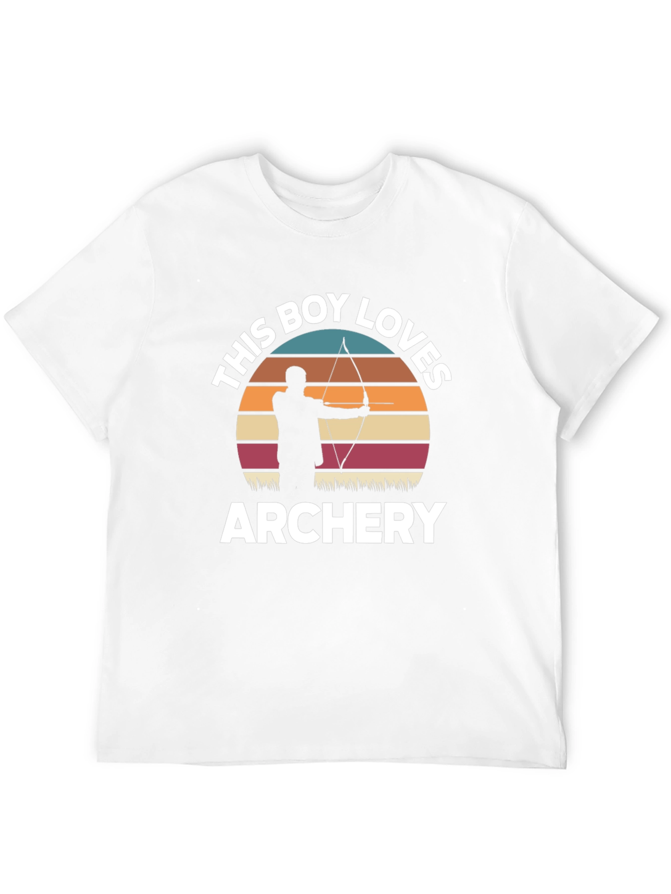 Archery Lover T-Shirt: This Boy Loves Archery Tee