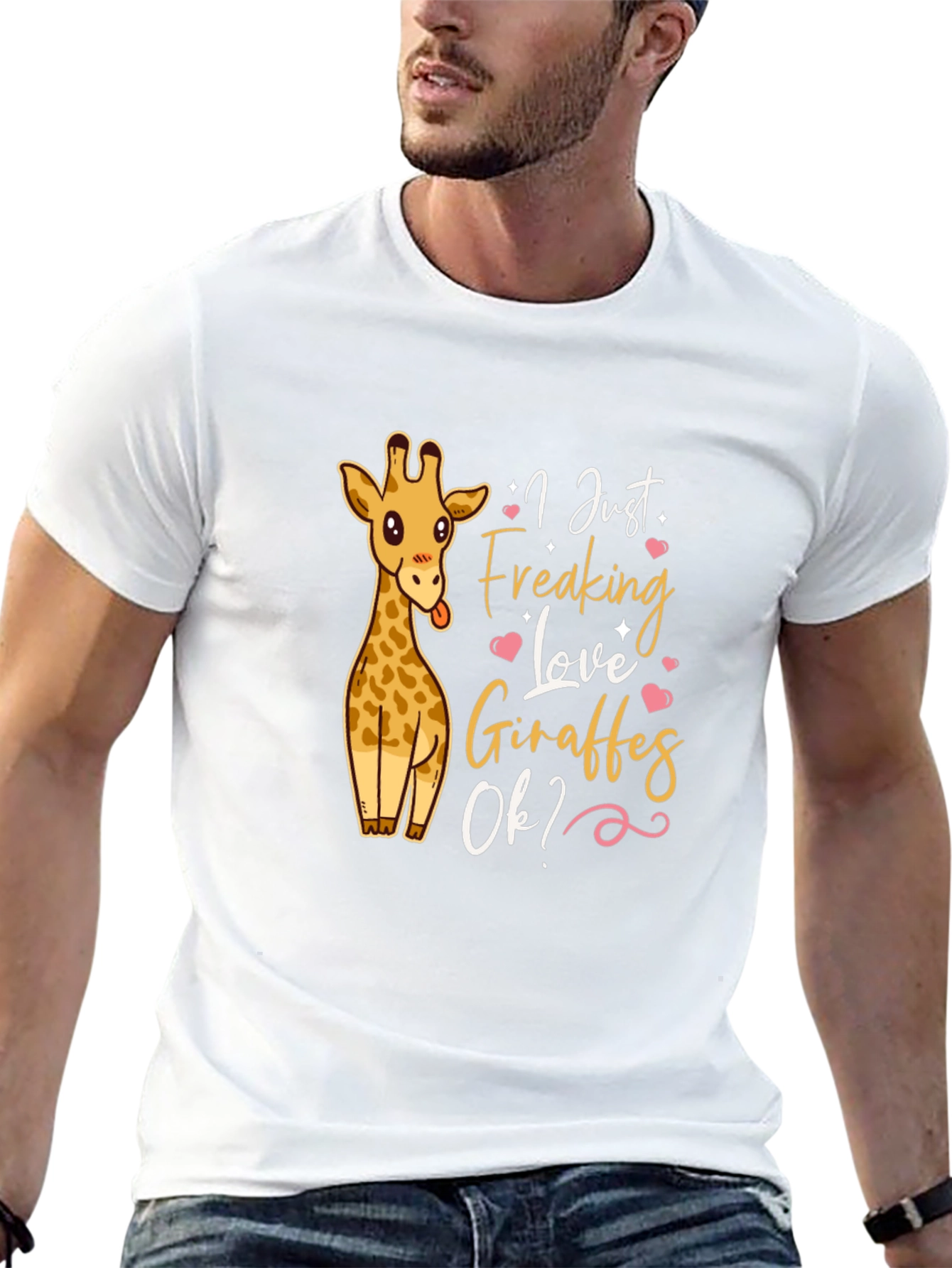 I Just Freaking Love Giraffes T-Shirt