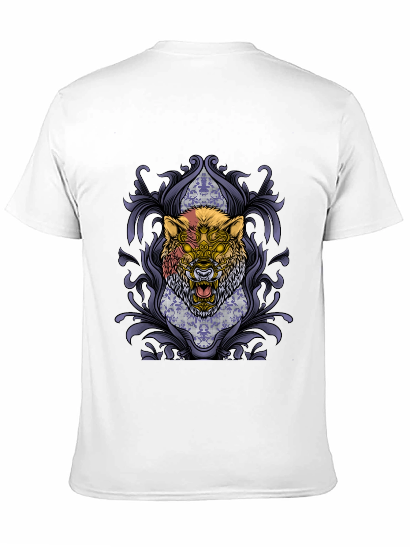 Wolf Graphic Print T-Shirt