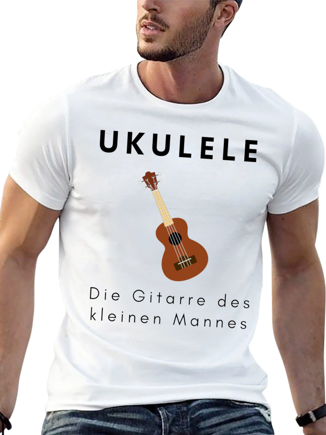Ukulele Guitar Funny Musician T-Shirt