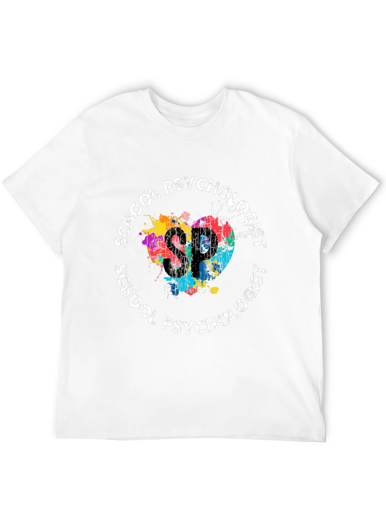 School Psychologist SP Graphic T-Shirt