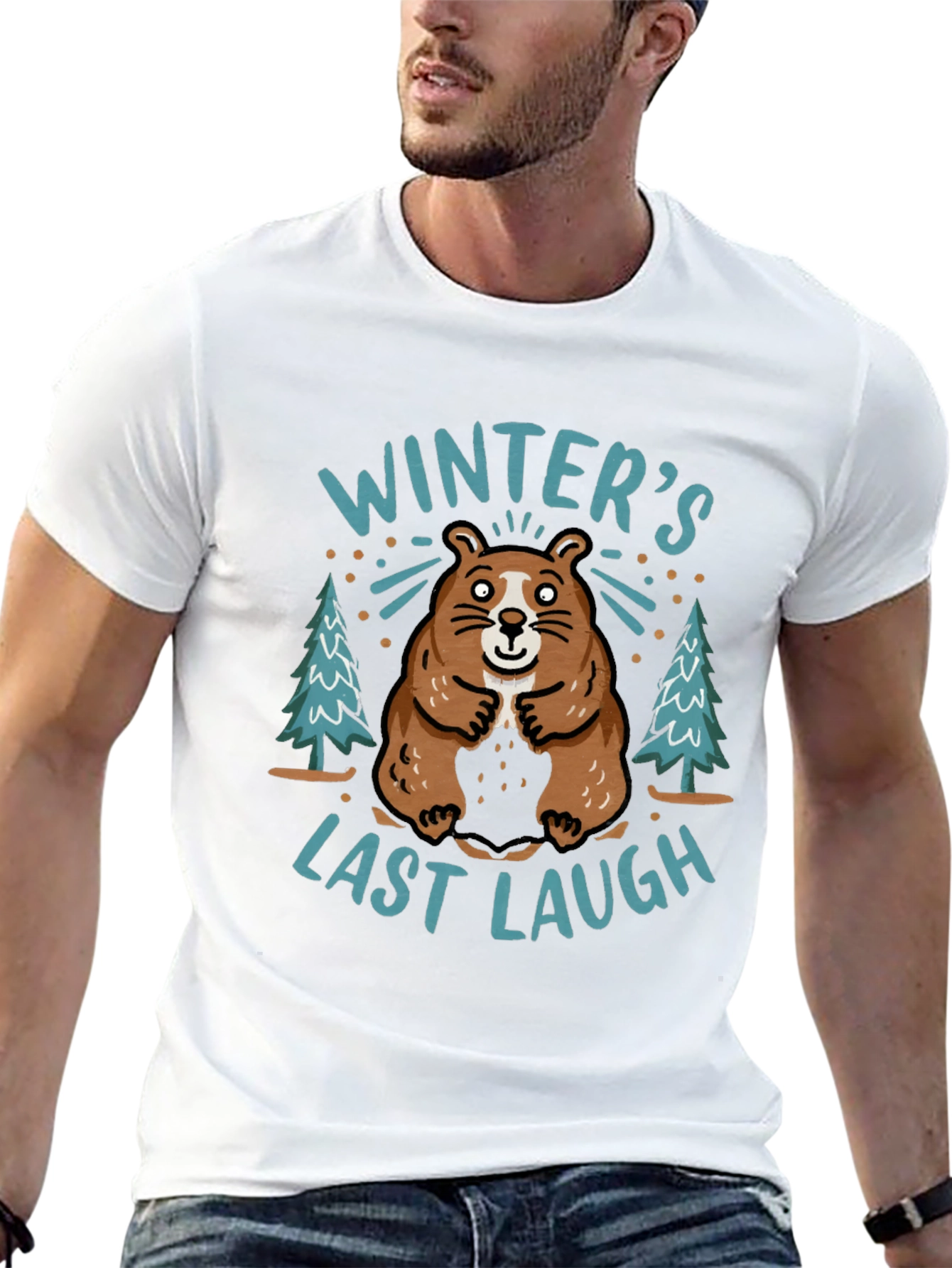 Winters Last Laugh Graphic T-Shirt