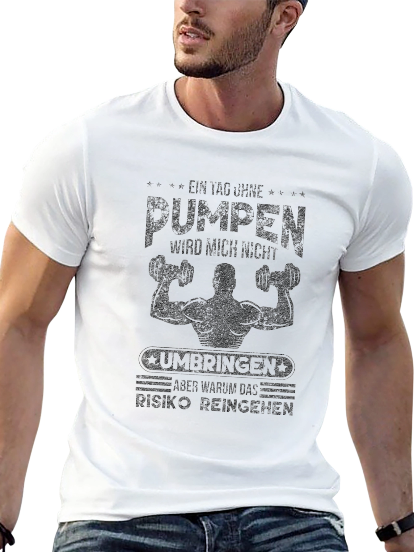 Mens Graphic T-Shirt - Gym Workout Humor