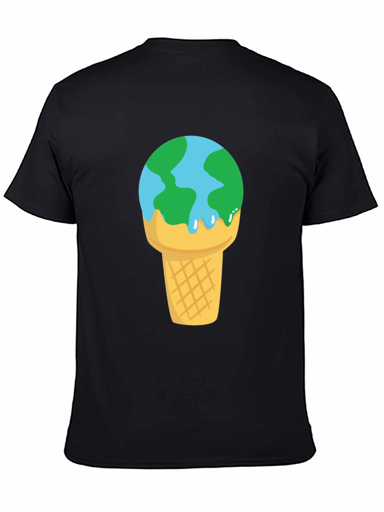Earth Ice Cream T-Shirt - Global Warming Awareness Tee