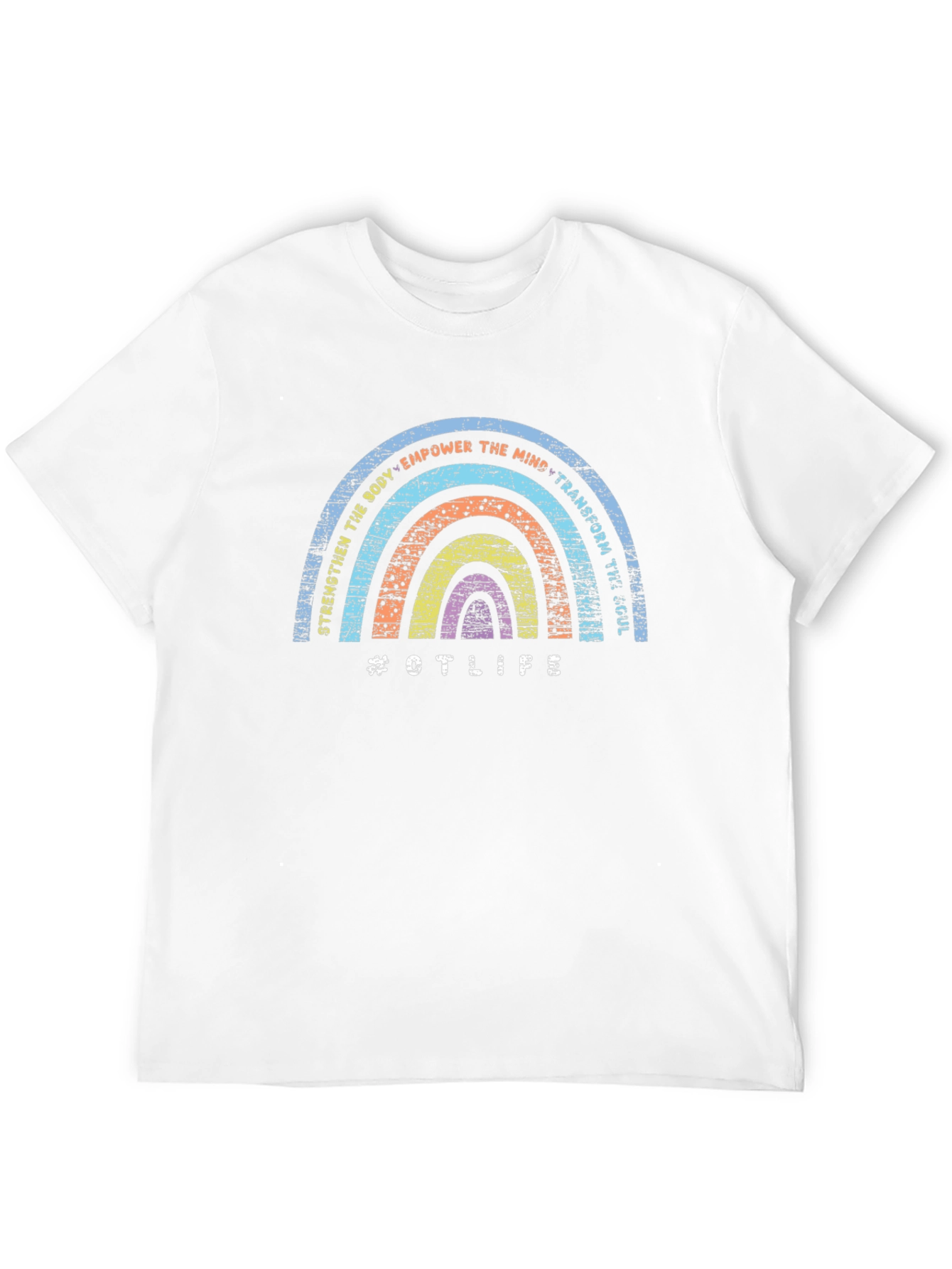 OT Life Rainbow T-Shirt - Occupational Therapy Tee