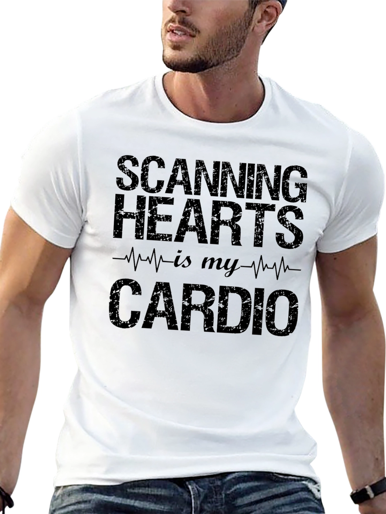 Scanning Hearts is My Cardio T-Shirt