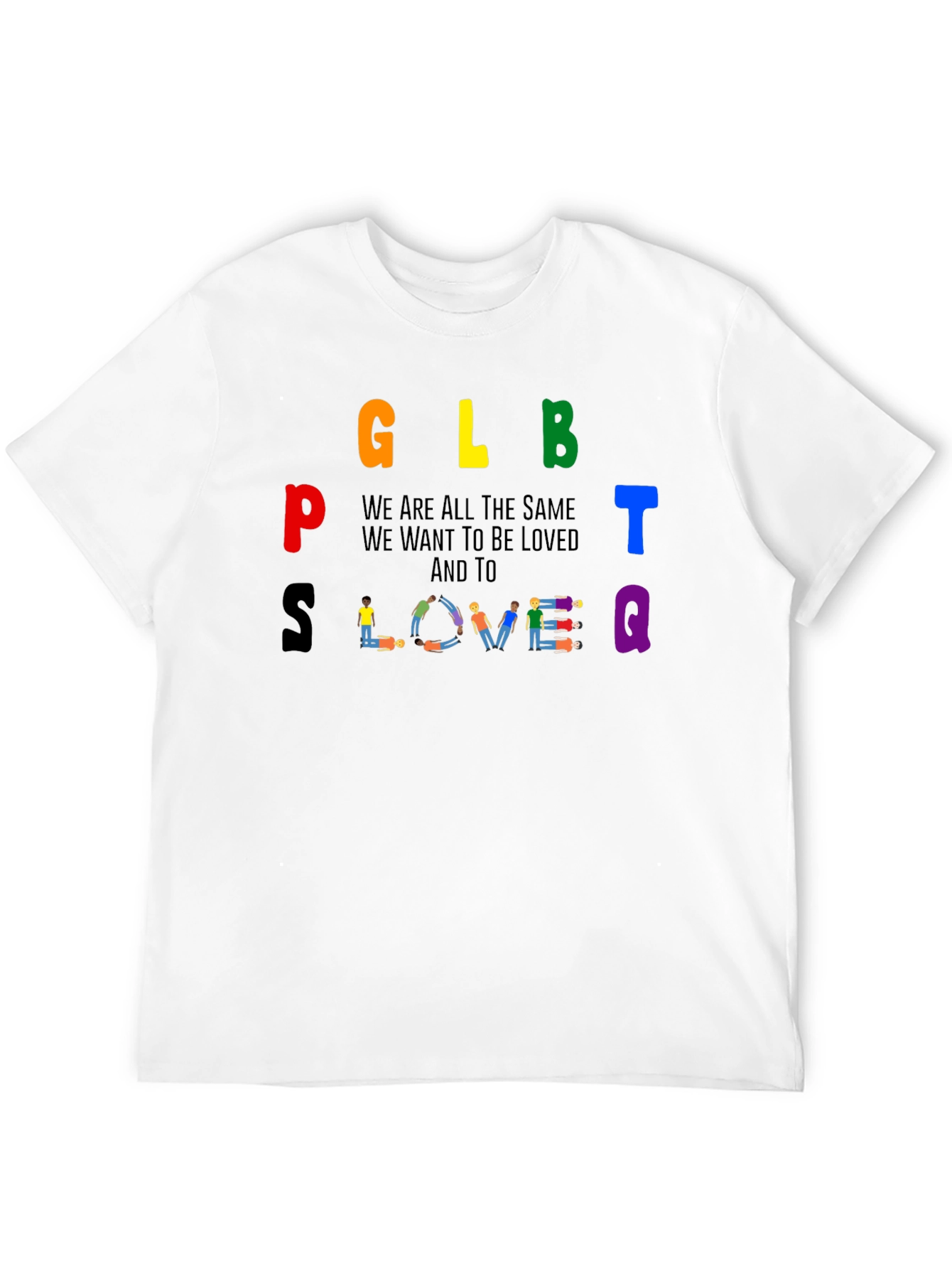 LGBTQ+ Pride T-Shirt - Love and Equality