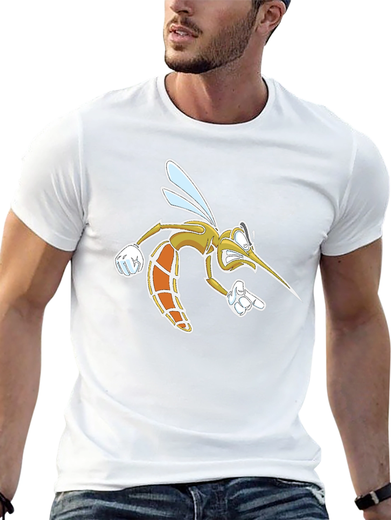 Mosquito Graphic Tee - Funny Insect T-Shirt