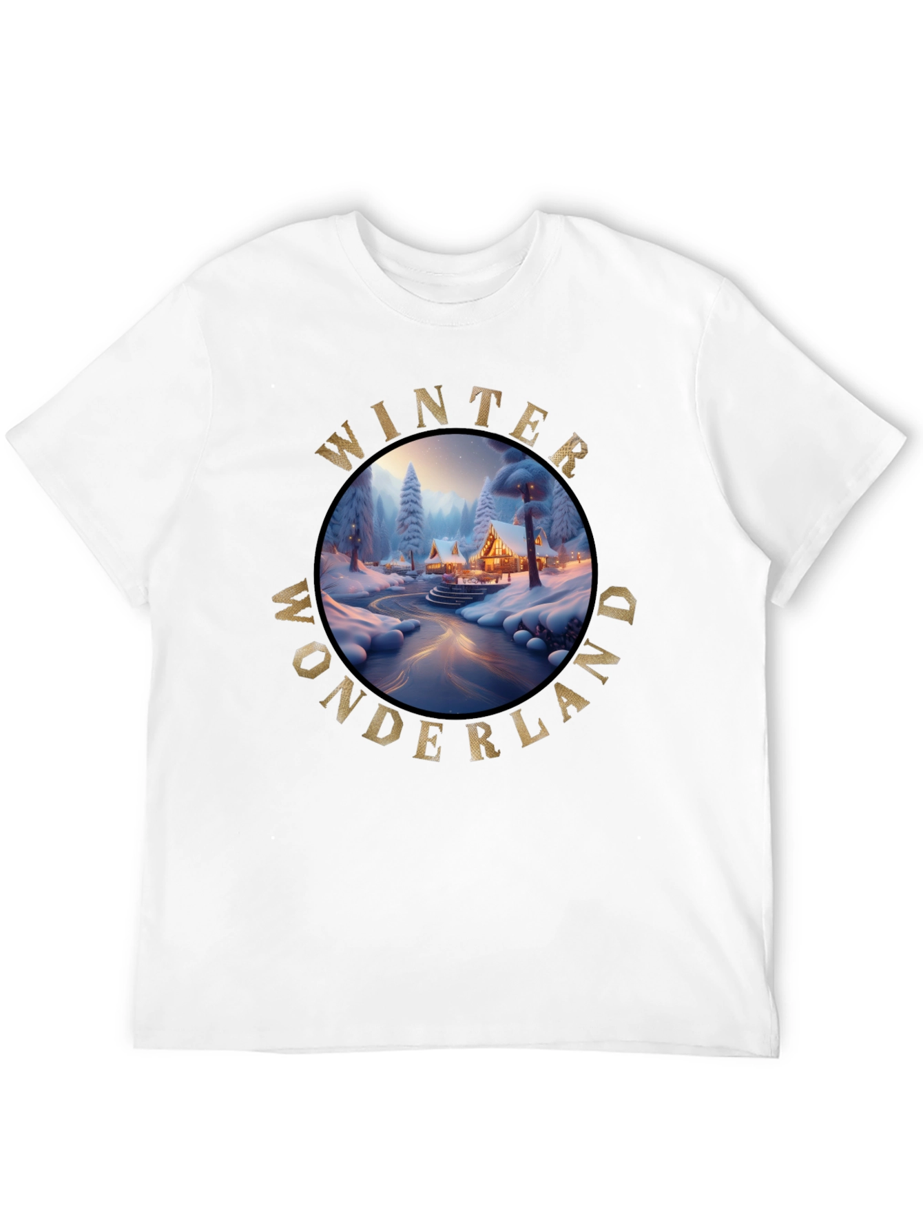 Winter Wonderland Graphic Tee - Cozy Holiday Style