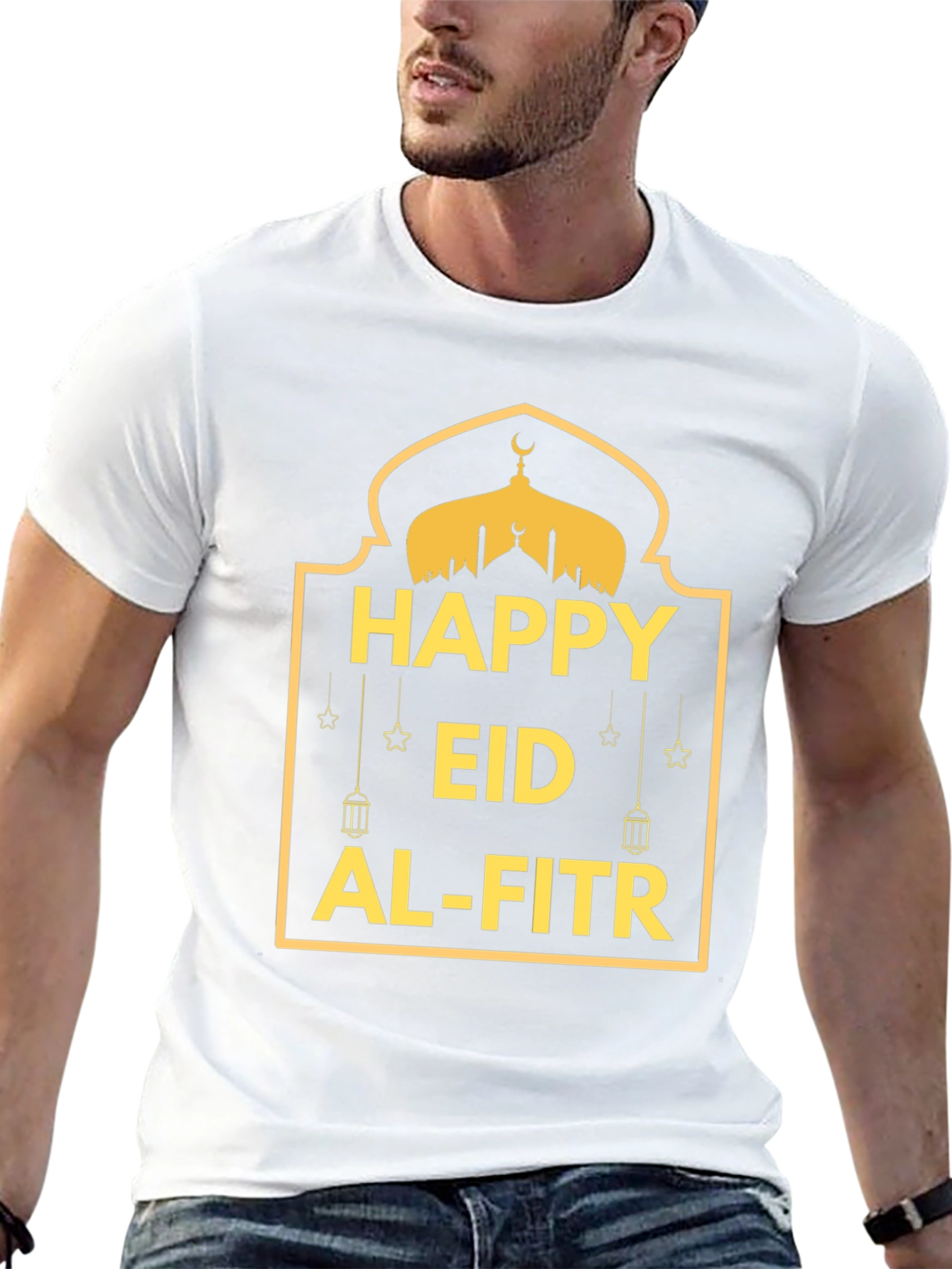 Happy Eid Al-Fitr T-Shirt - Festive Celebration Tee