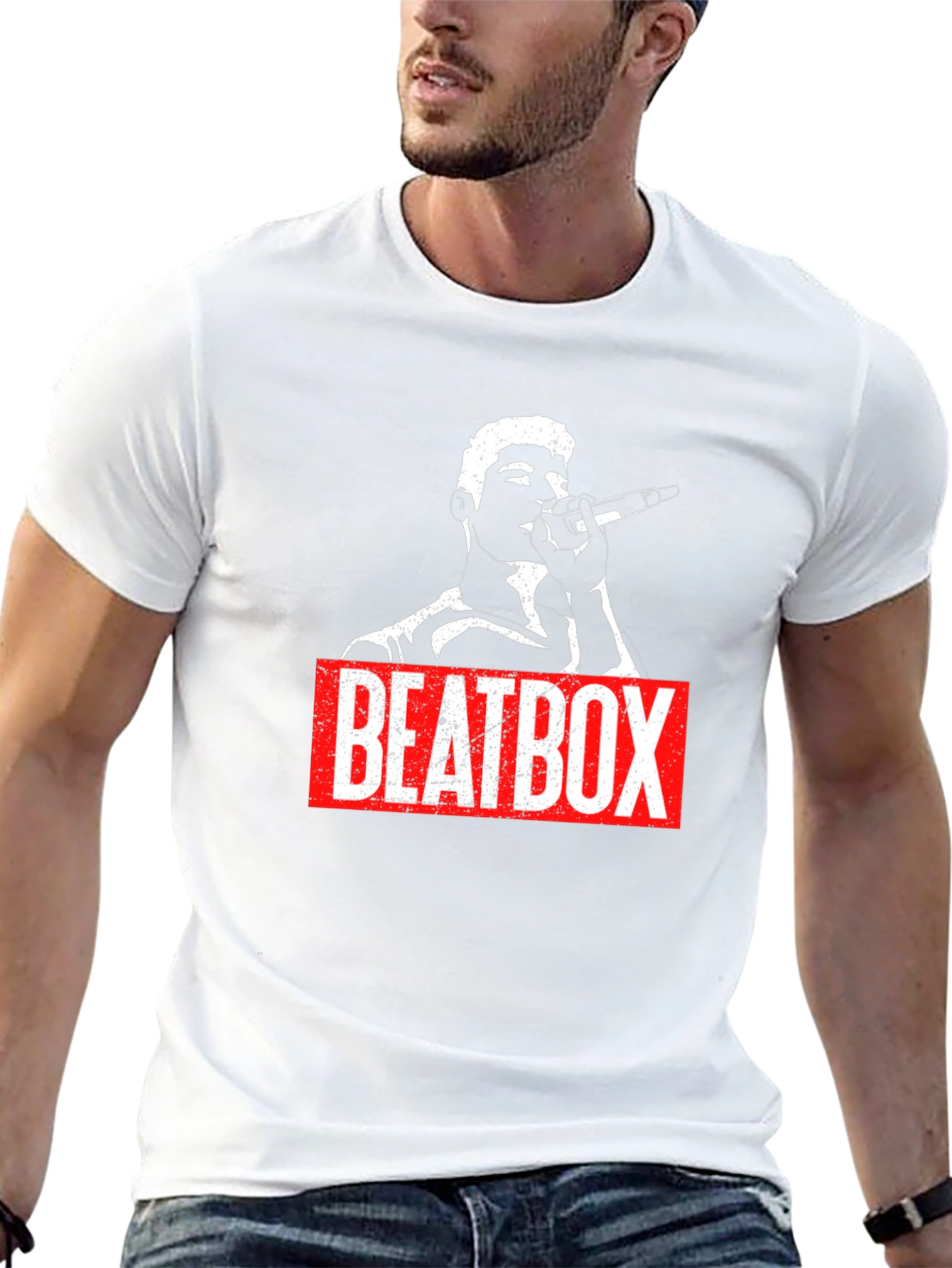 Beatbox Graphic Print T-Shirt