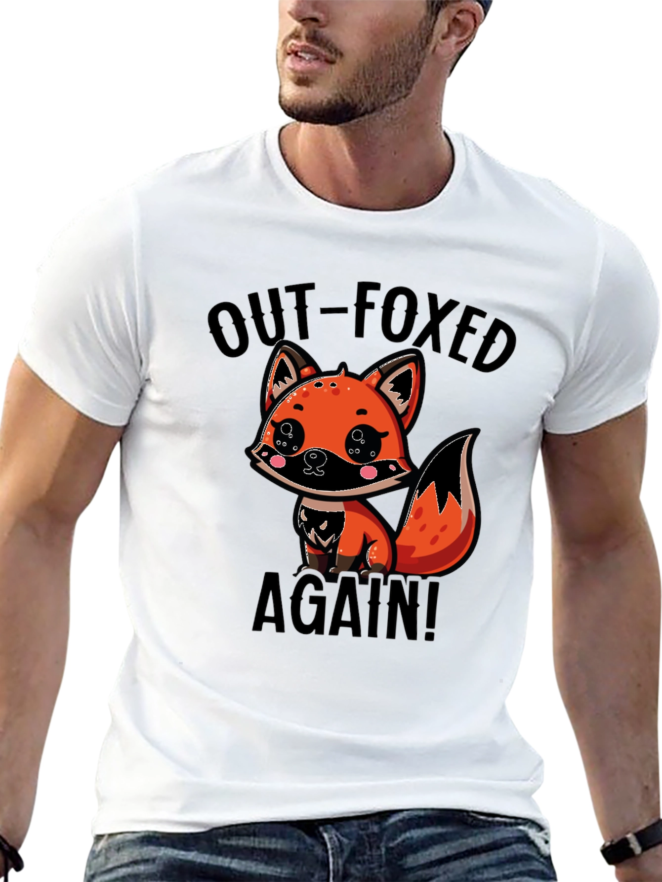 Out-Foxed Again! Graphic T-Shirt