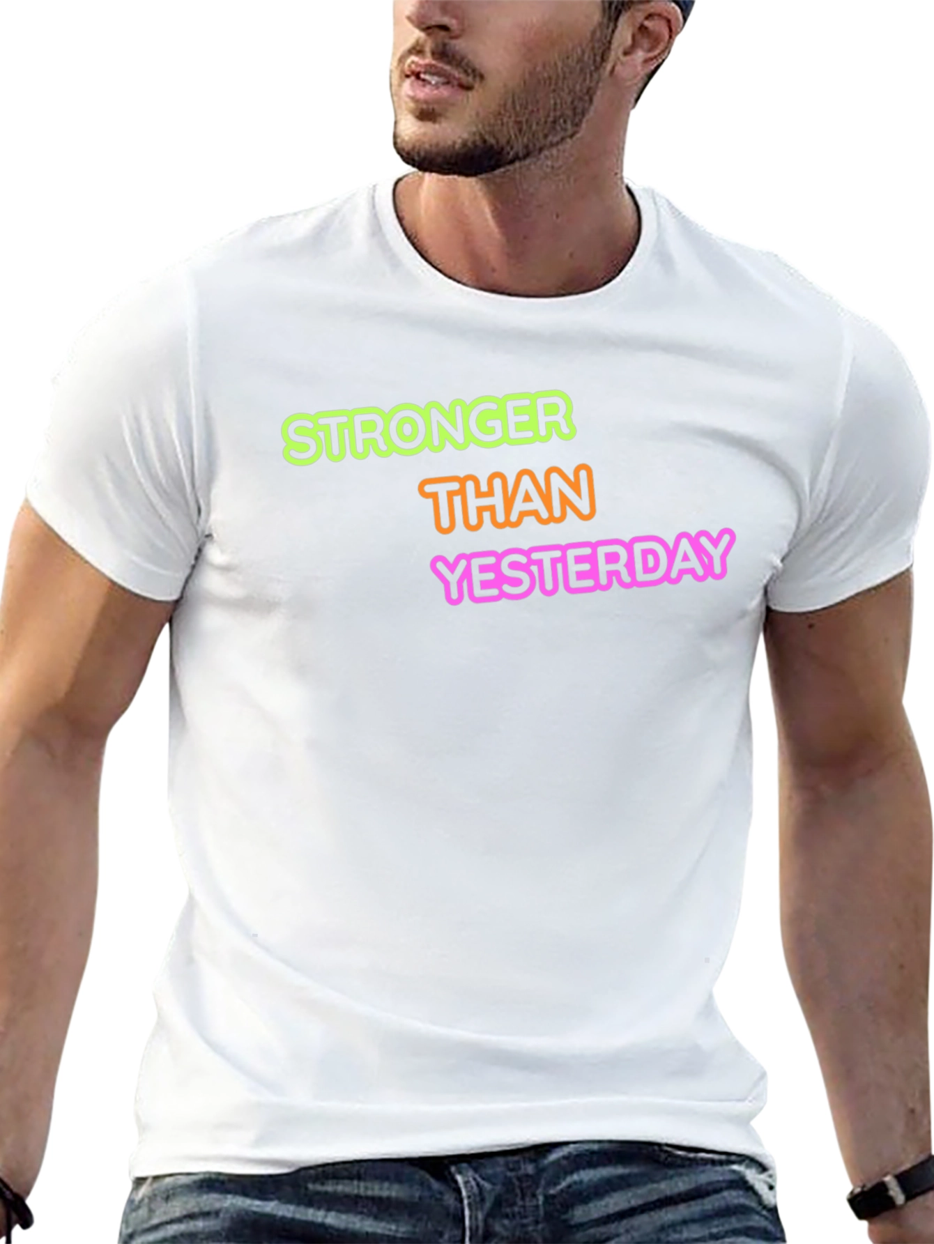 Stronger Than Yesterday Graphic Tee