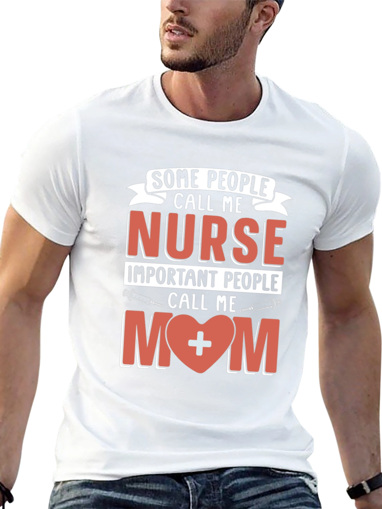 Nurse Mom T-Shirt - Gift for Nursing Moms