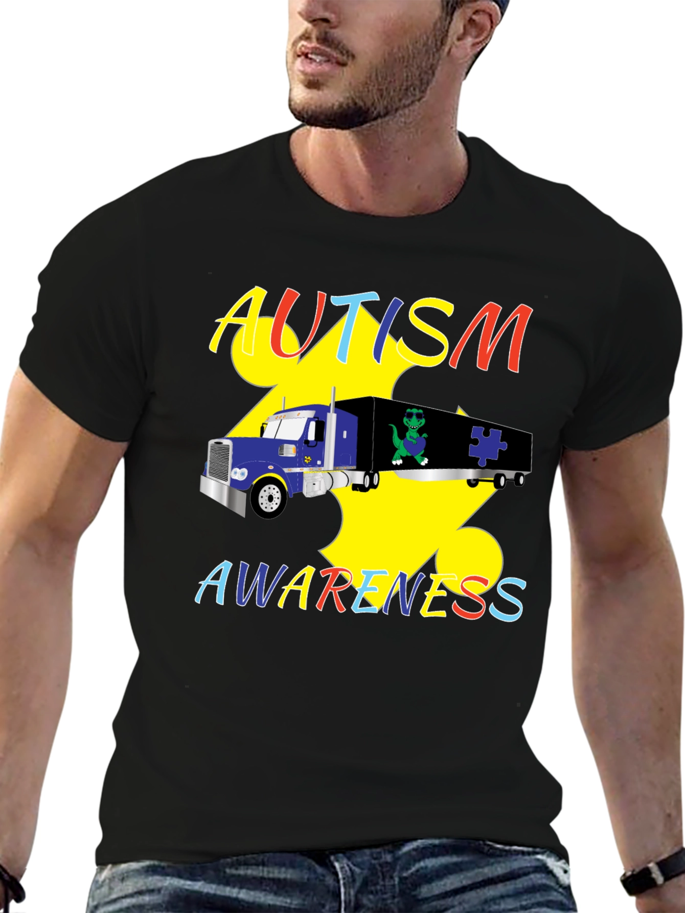 Autism Awareness Truck T-Shirt