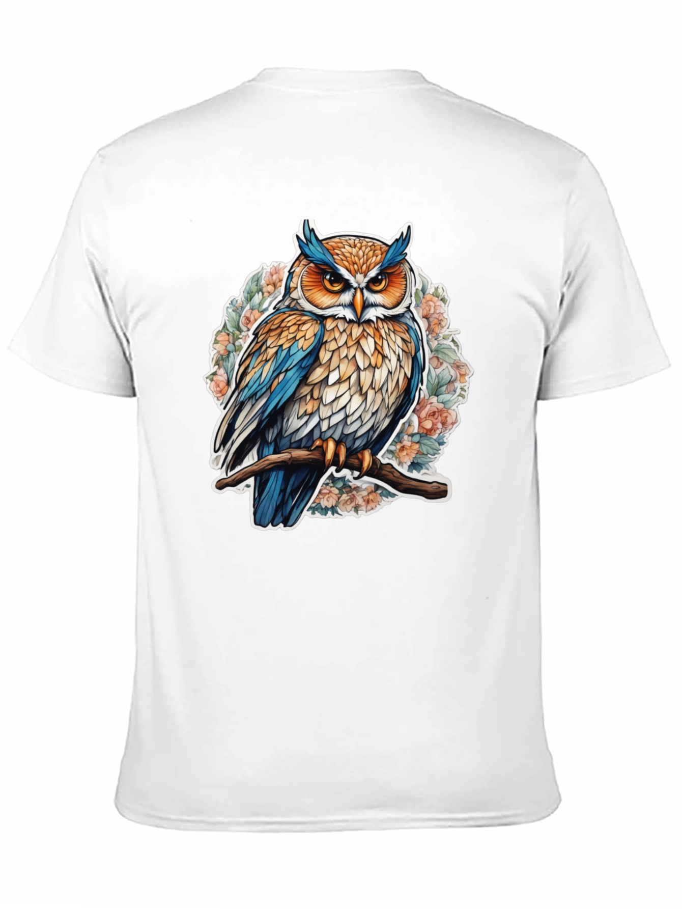 Owl Graphic Tee - Nature Inspired Design