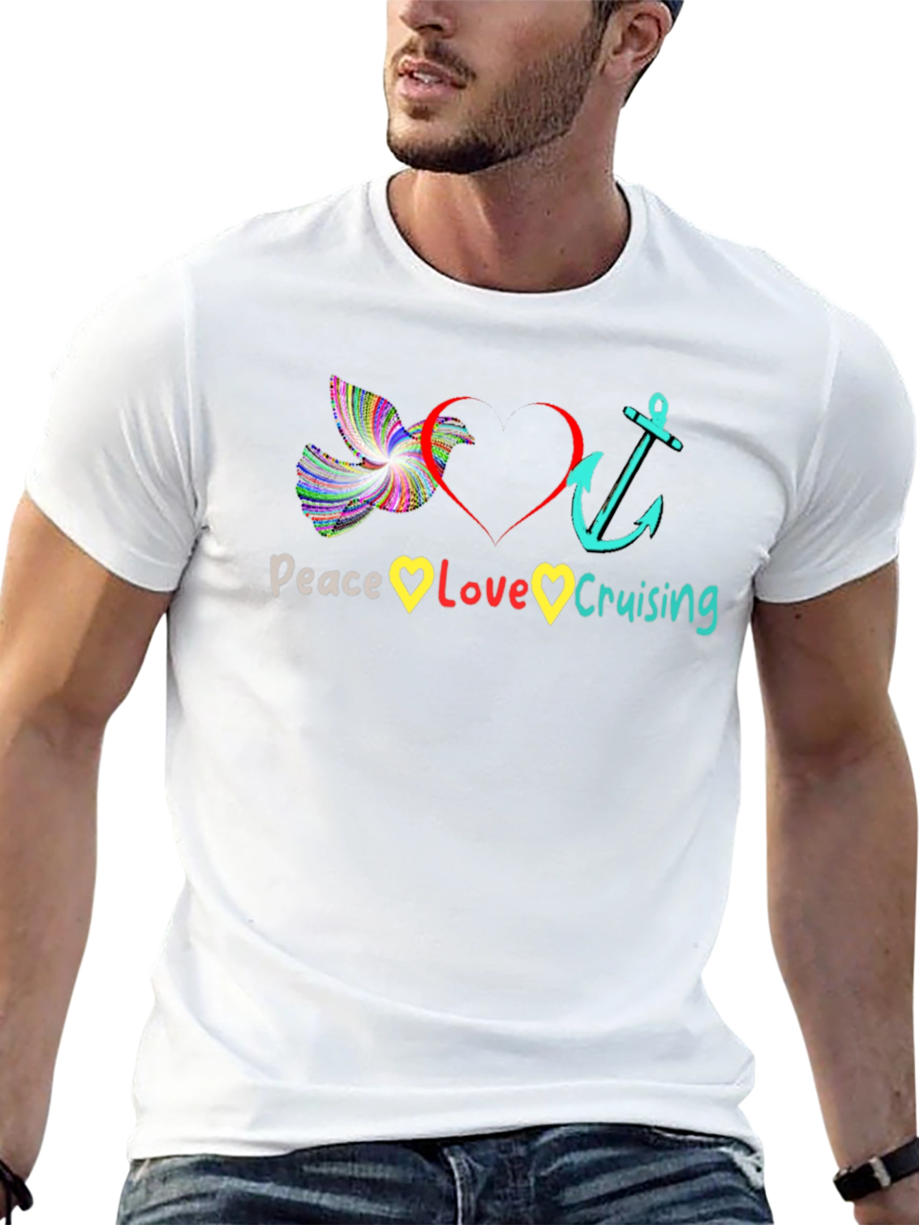 Peace Love Cruising Graphic T-Shirt