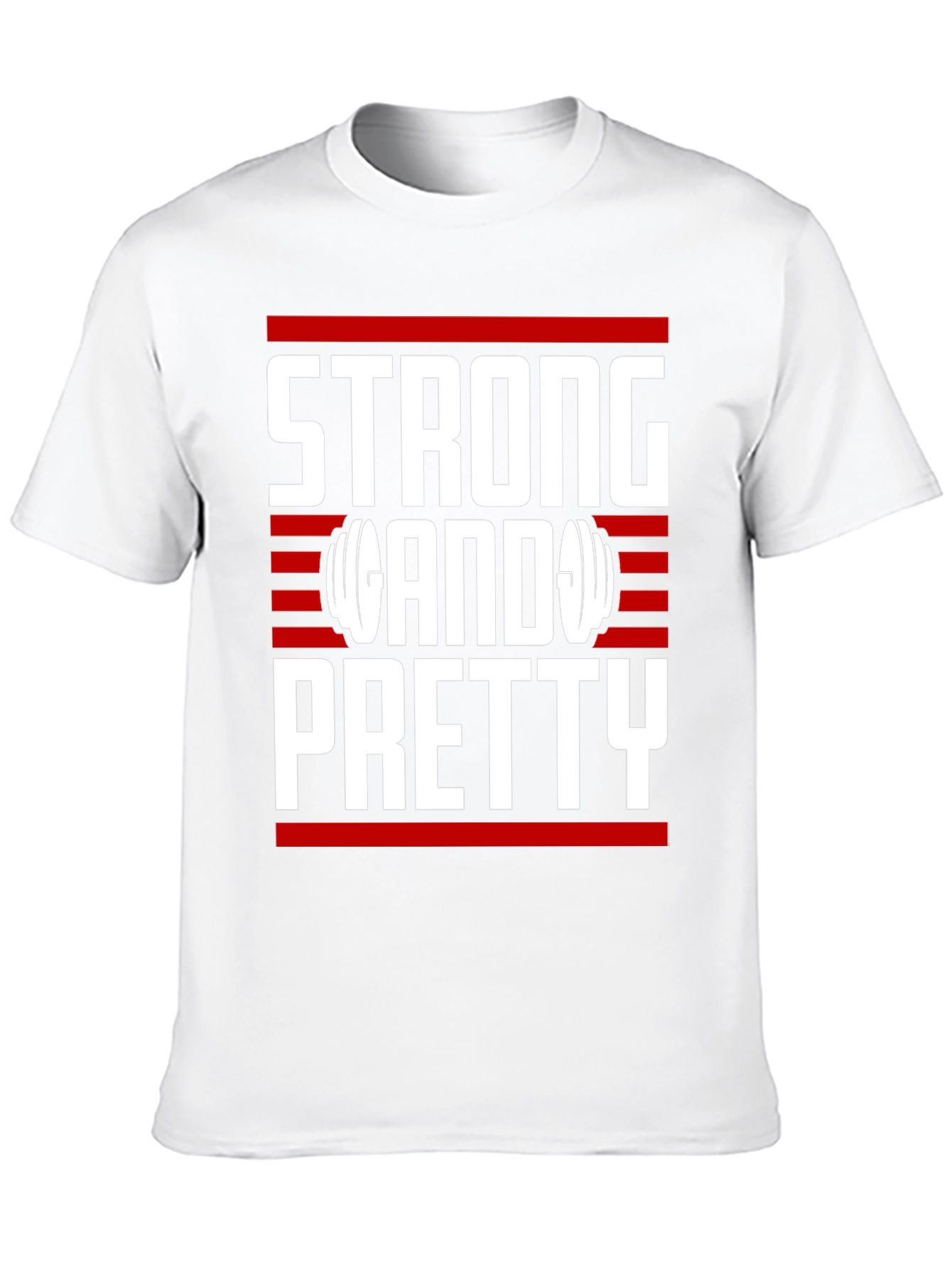 Strong & Pretty T-Shirt - Gym Motivation