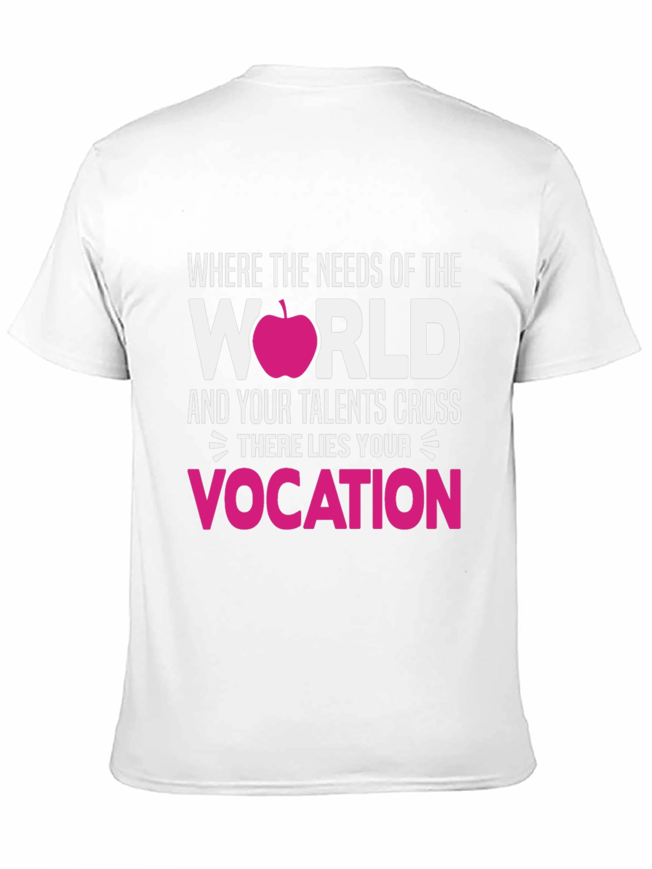 Vocation T-Shirt: Apple World Design