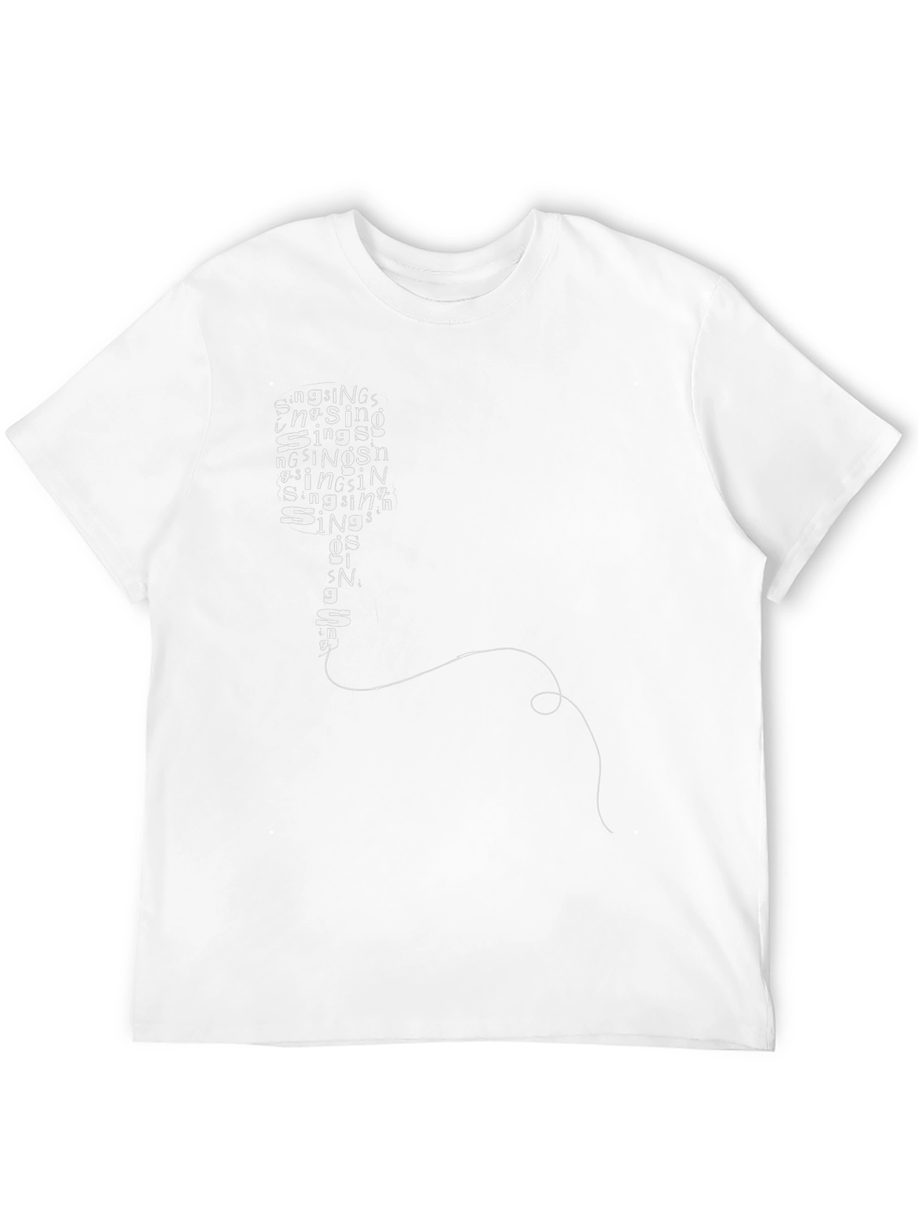 Singing Guitar T-Shirt - Music Lover Tee