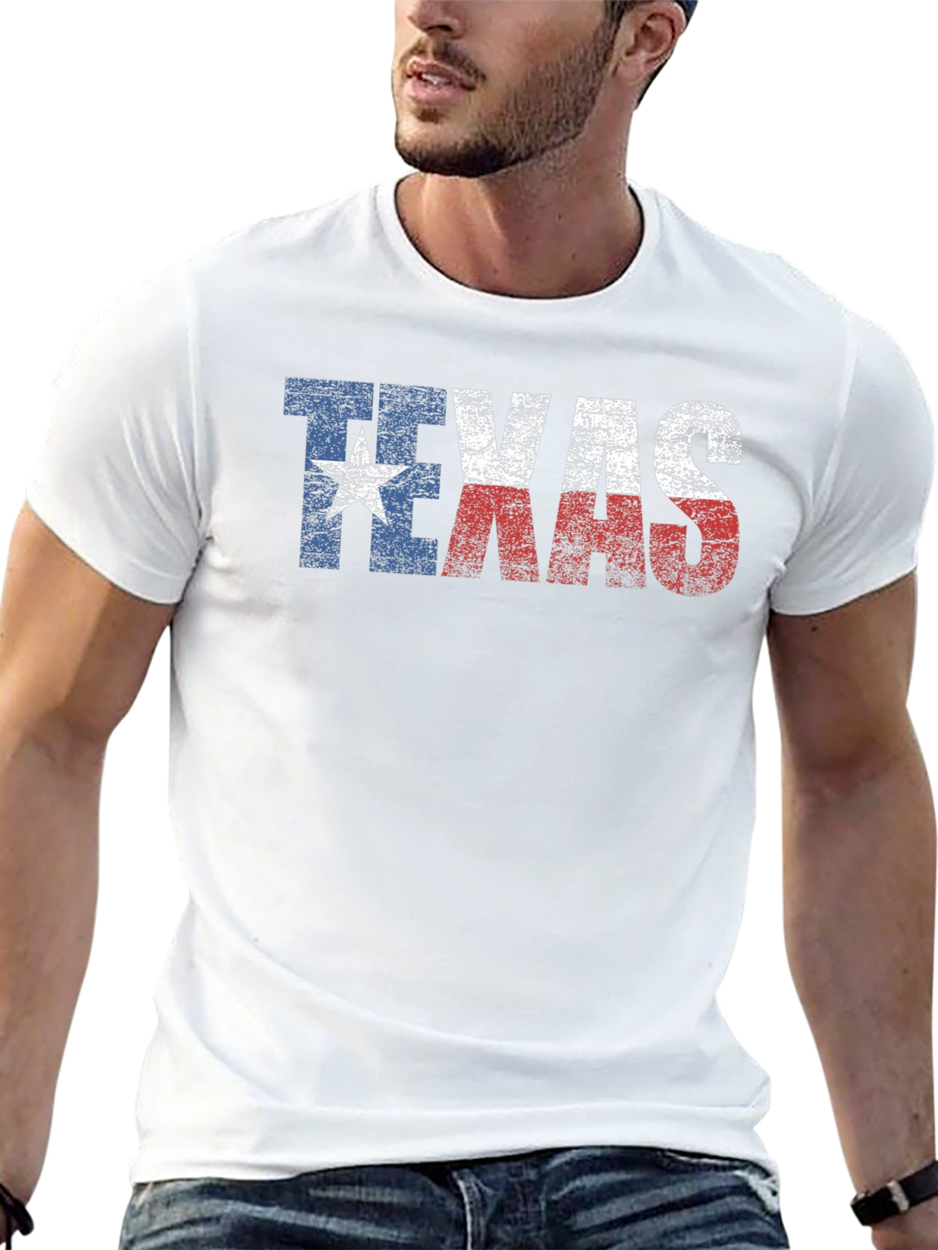 Texas Flag Graphic T-Shirt