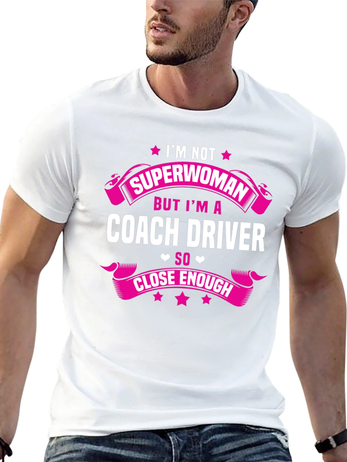 Coach Driver Superwoman Graphic T-Shirt