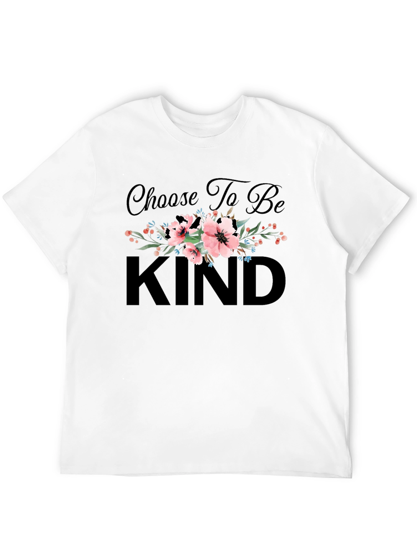 Choose To Be Kind Floral T-Shirt
