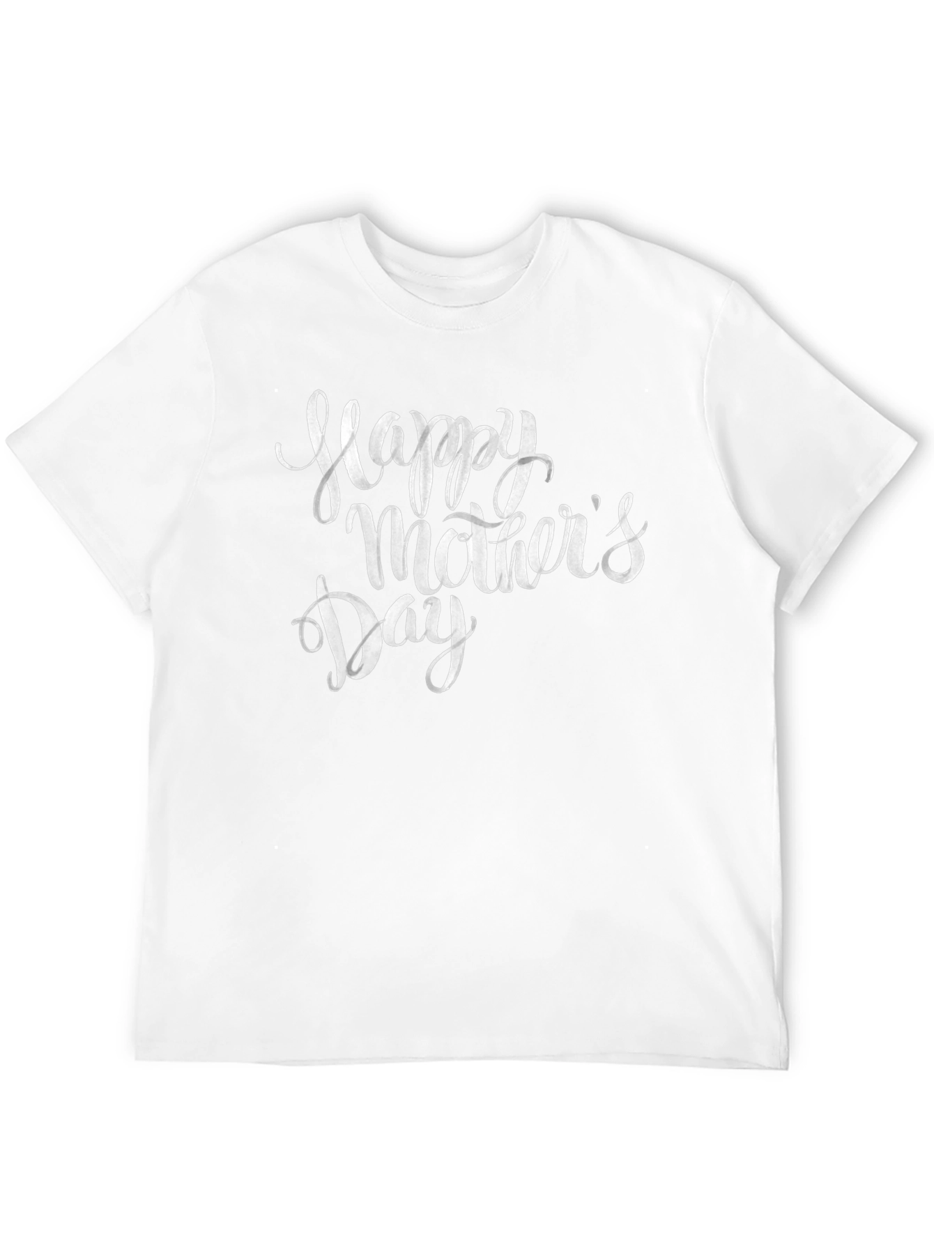 Happy Mothers Day Black T-Shirt
