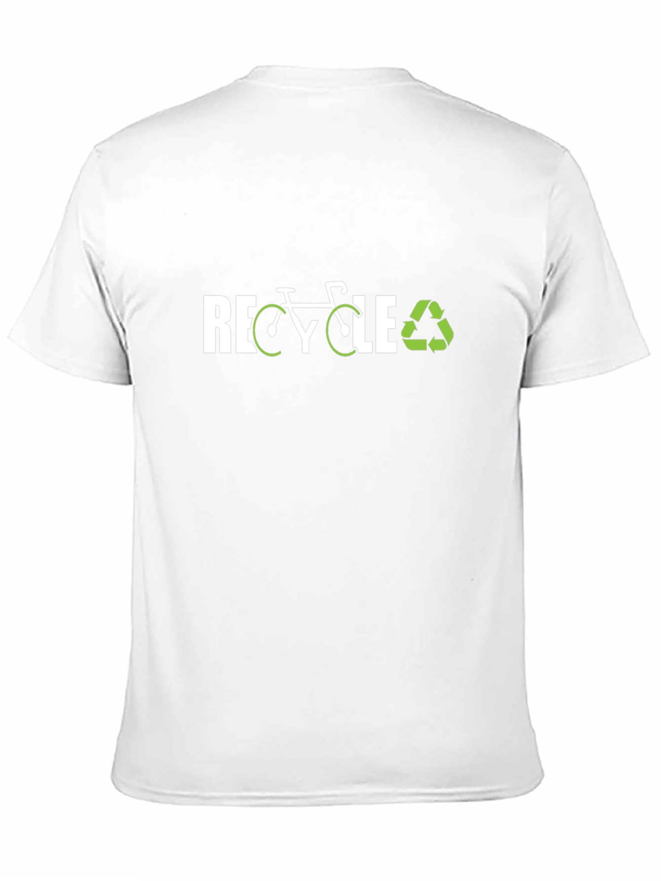 Recycle Bike Graphic Tee - Eco-Friendly Fashion