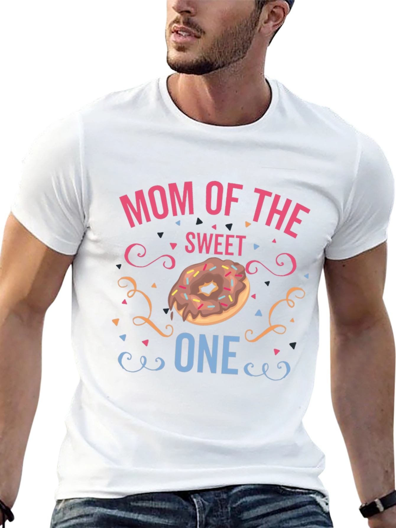 Mom of the Sweet One T-Shirt - Donut Birthday