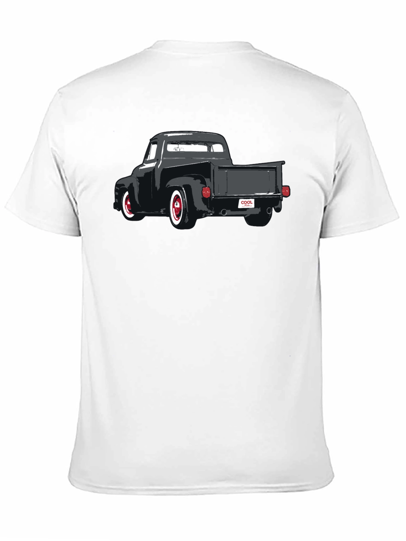 Cool Truck Graphic T-Shirt - Black