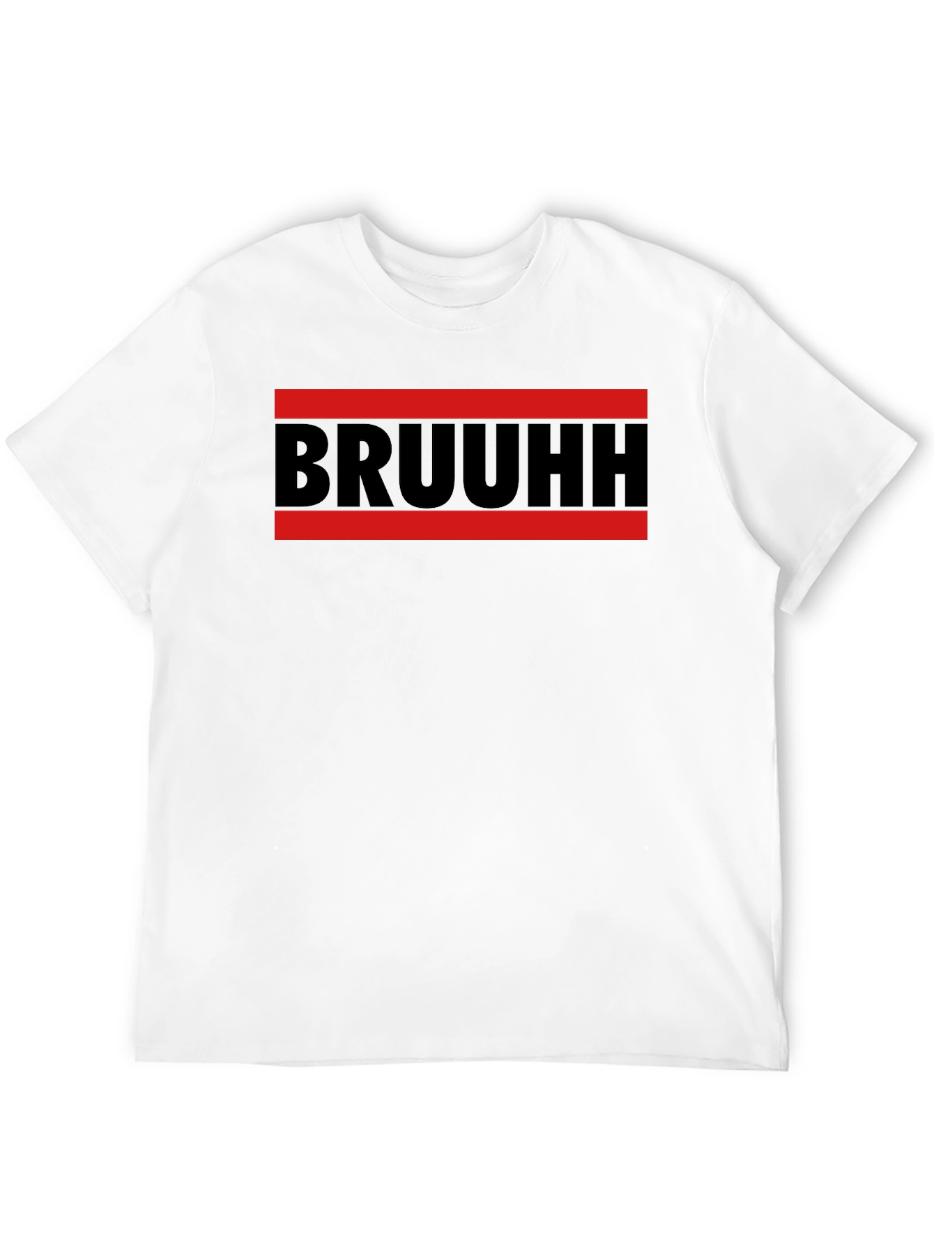 Bruuhh Graphic Tee - Mens Black T-Shirt