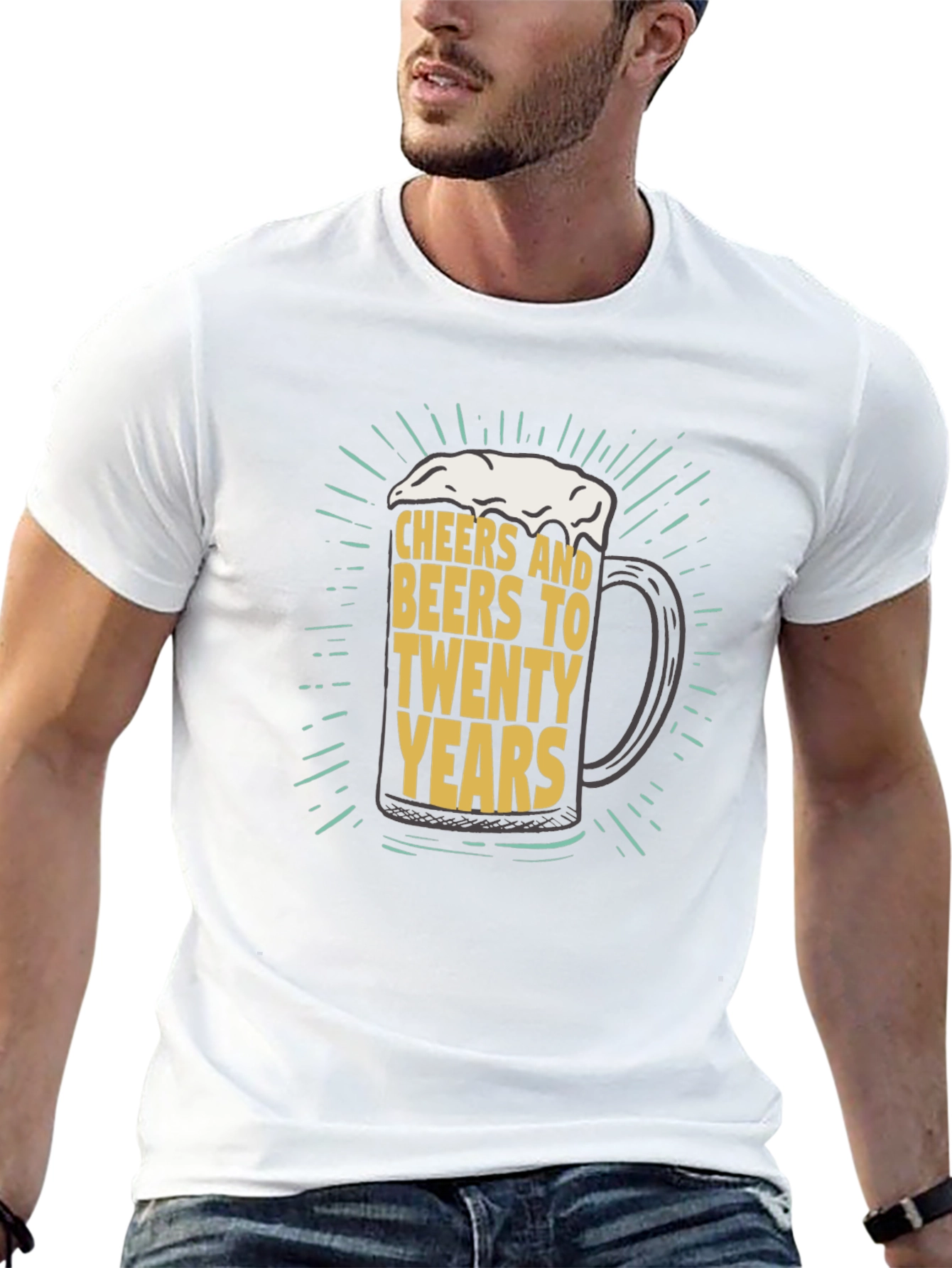 Cheers and Beers 20 Years T-Shirt