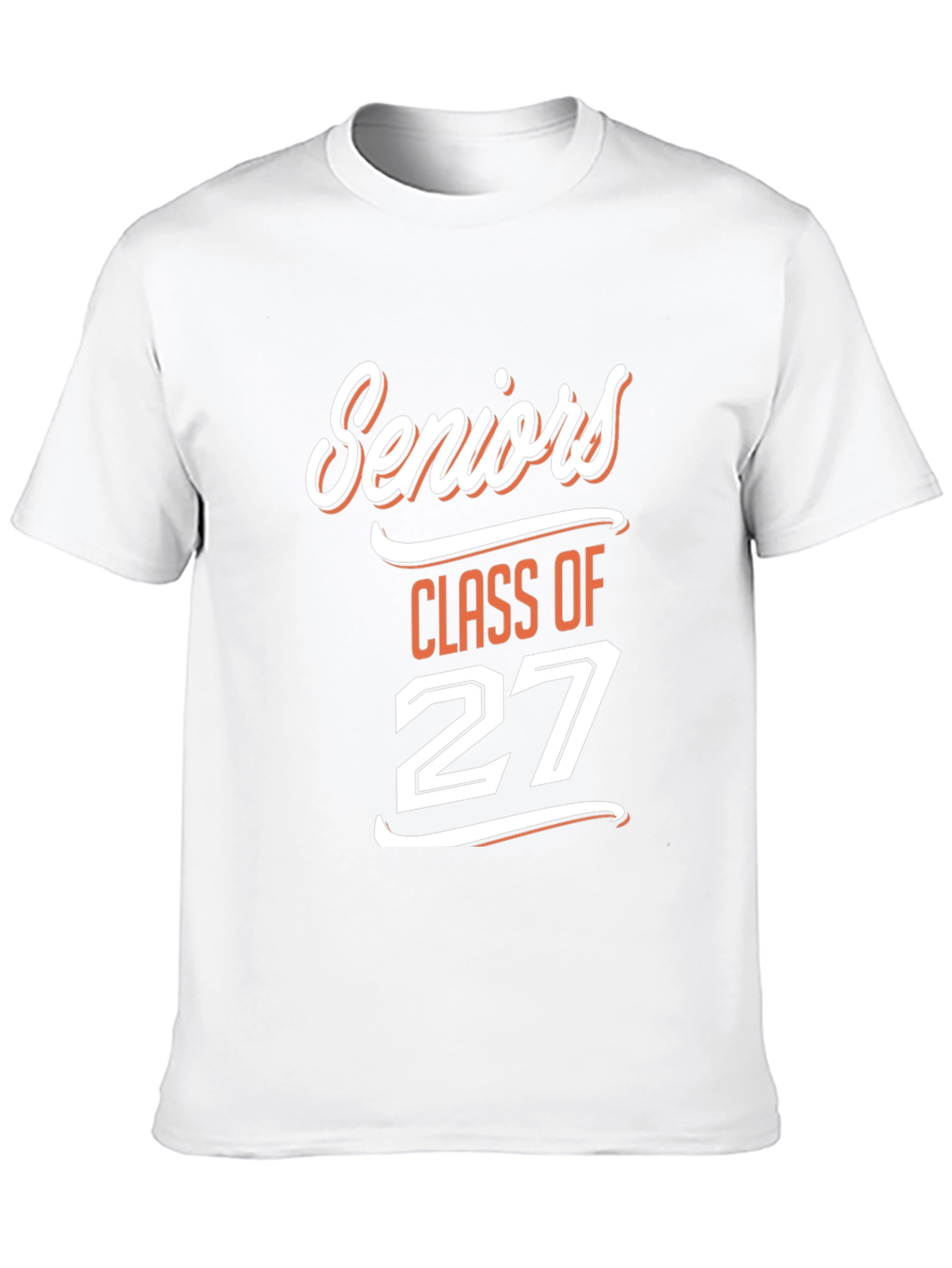Seniors Class of 27 Black T-Shirt