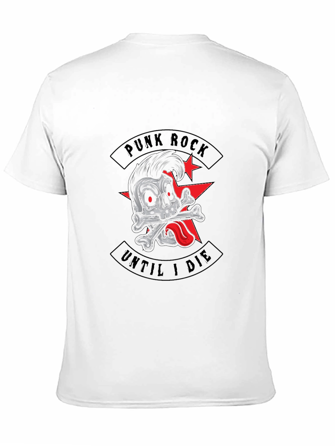 Punk Rock Skull T-Shirt