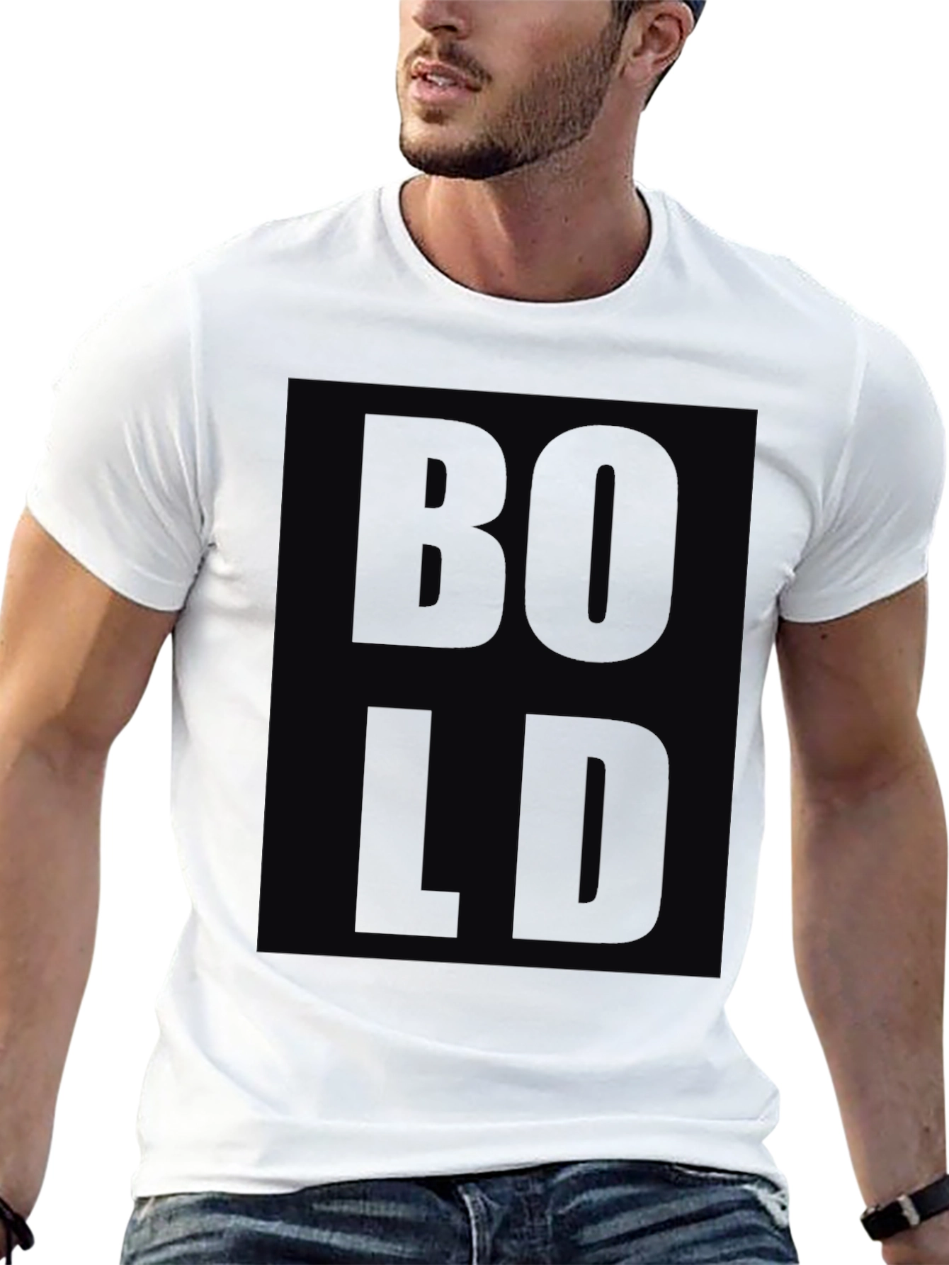 Bold Statement Black T-Shirt