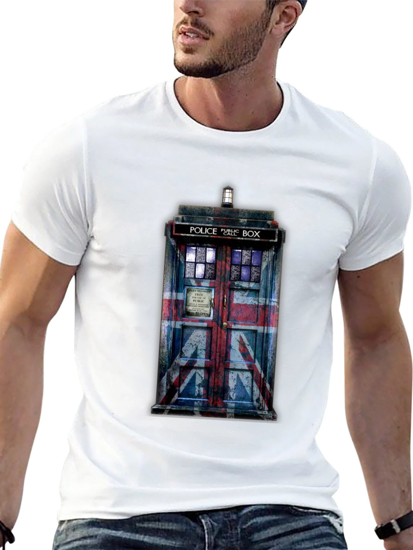 Union Jack TARDIS T-Shirt