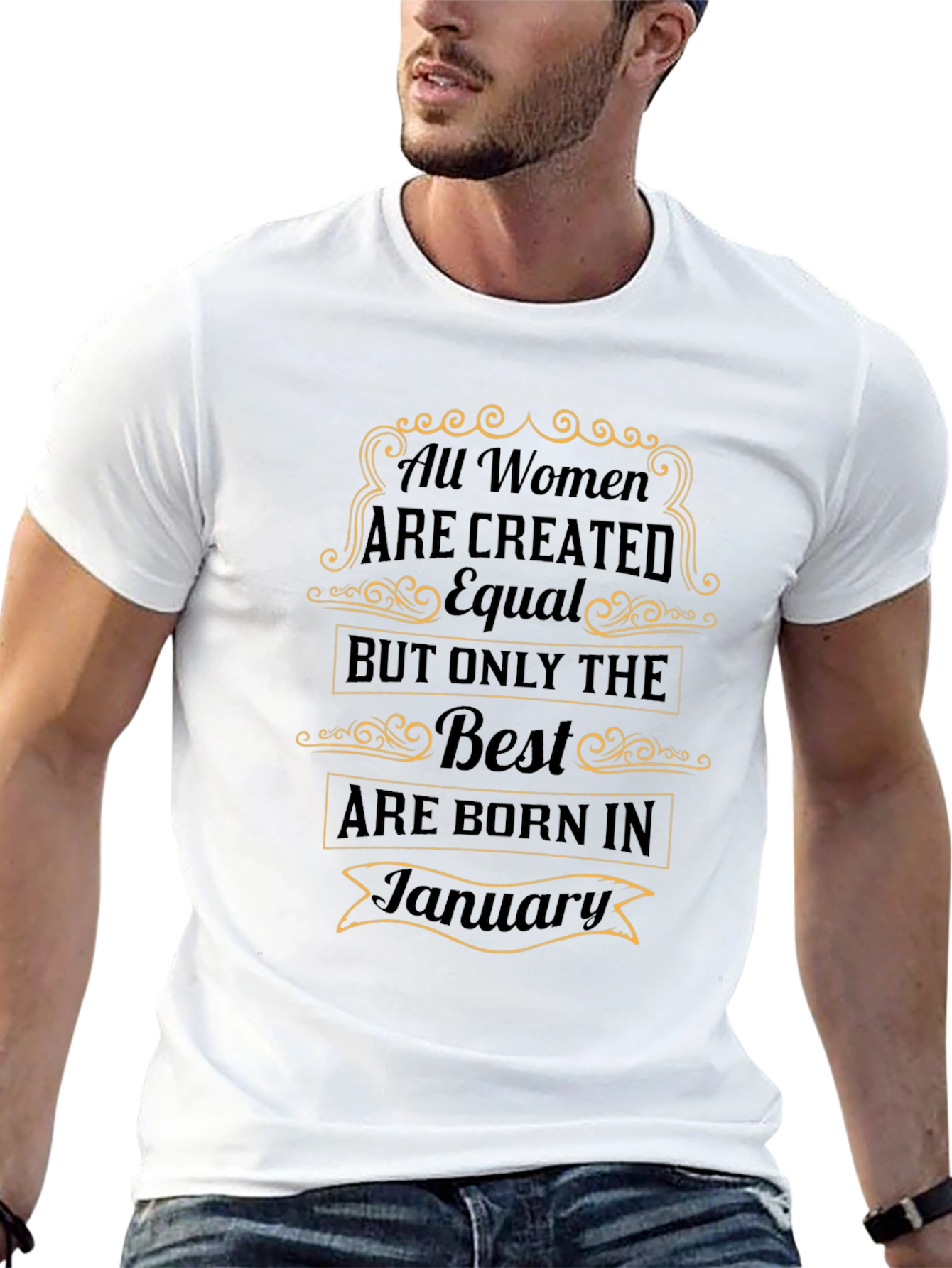 All Women Born in January T-Shirt