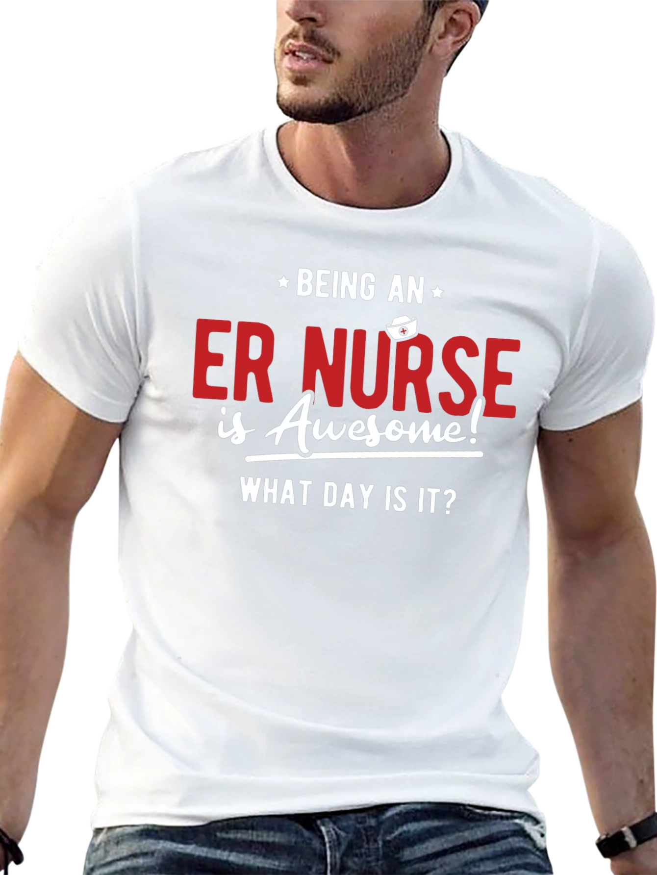 ER Nurse Awesome T-Shirt - Funny Nurse Gift