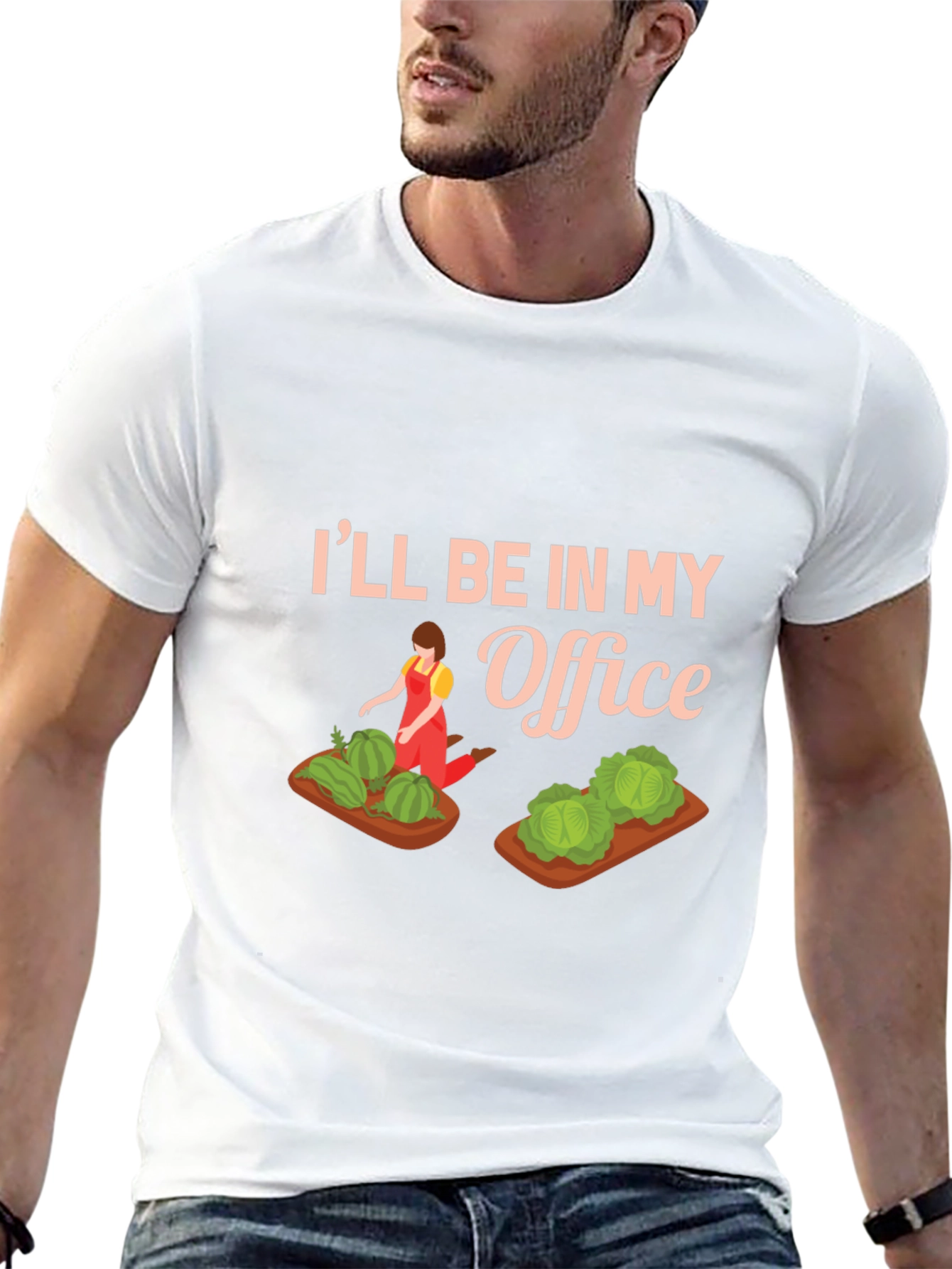 Gardener Office Graphic T-Shirt